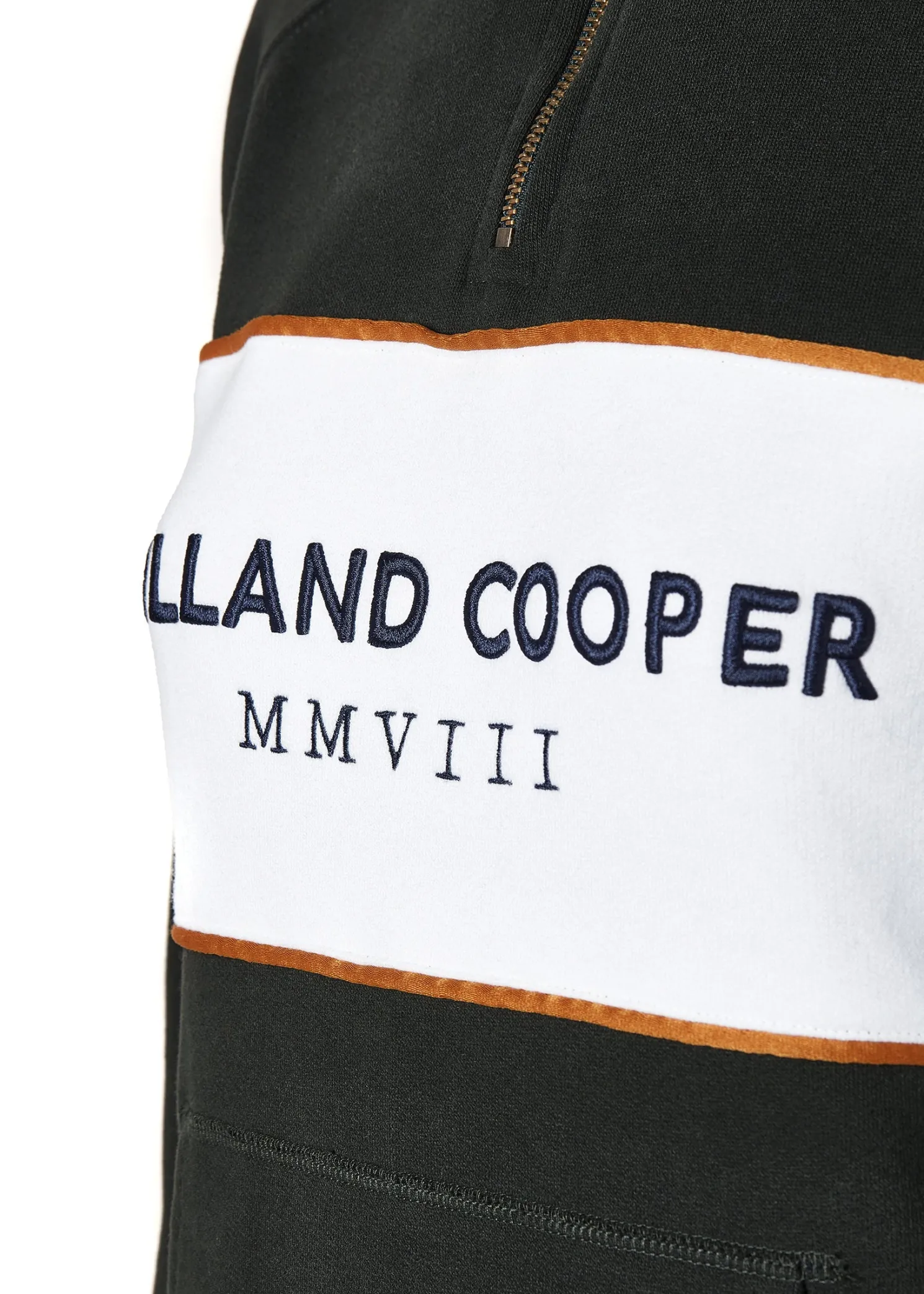 Sporting Heritage Zip Henley (Racing Green)