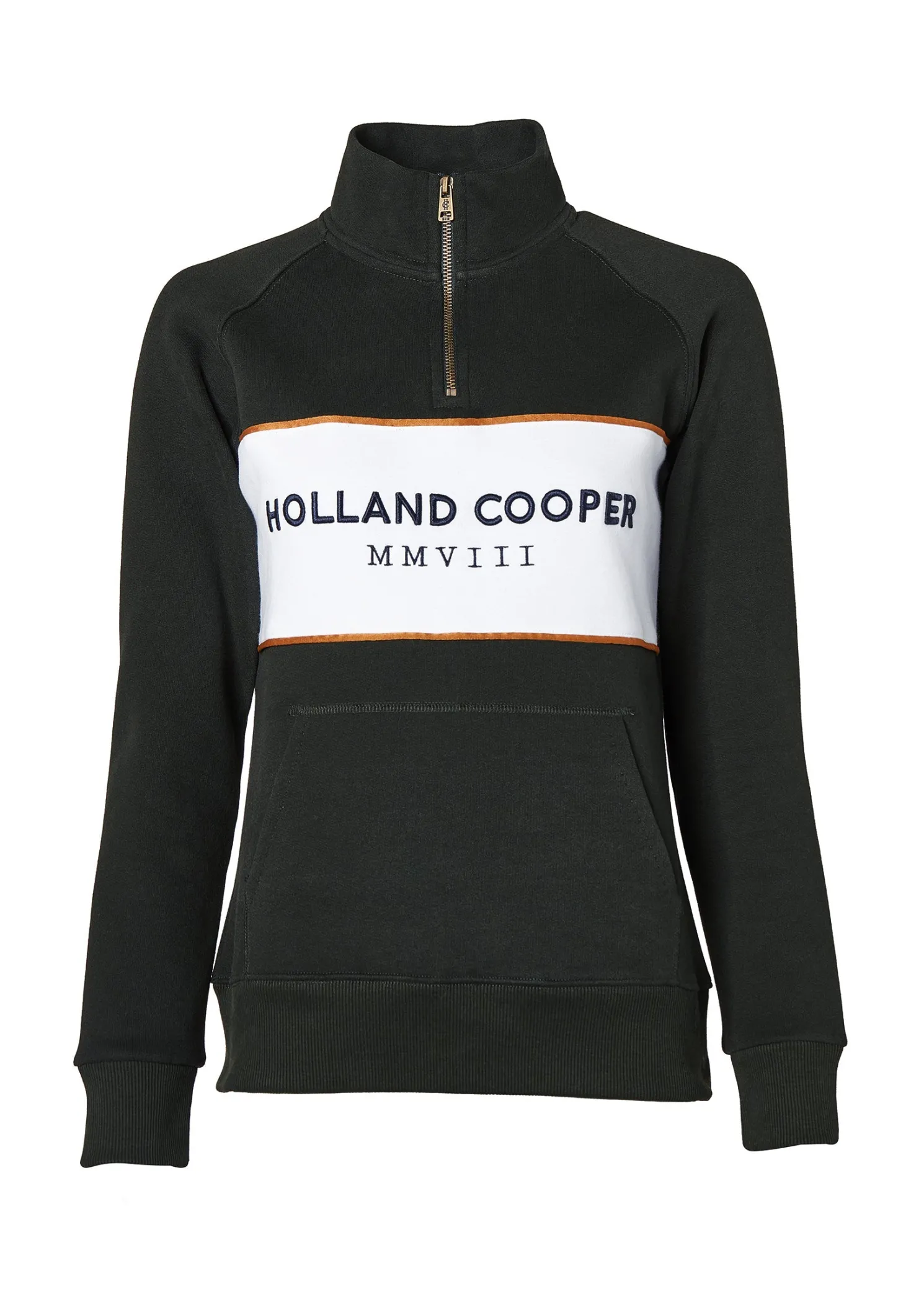 Sporting Heritage Zip Henley (Racing Green)