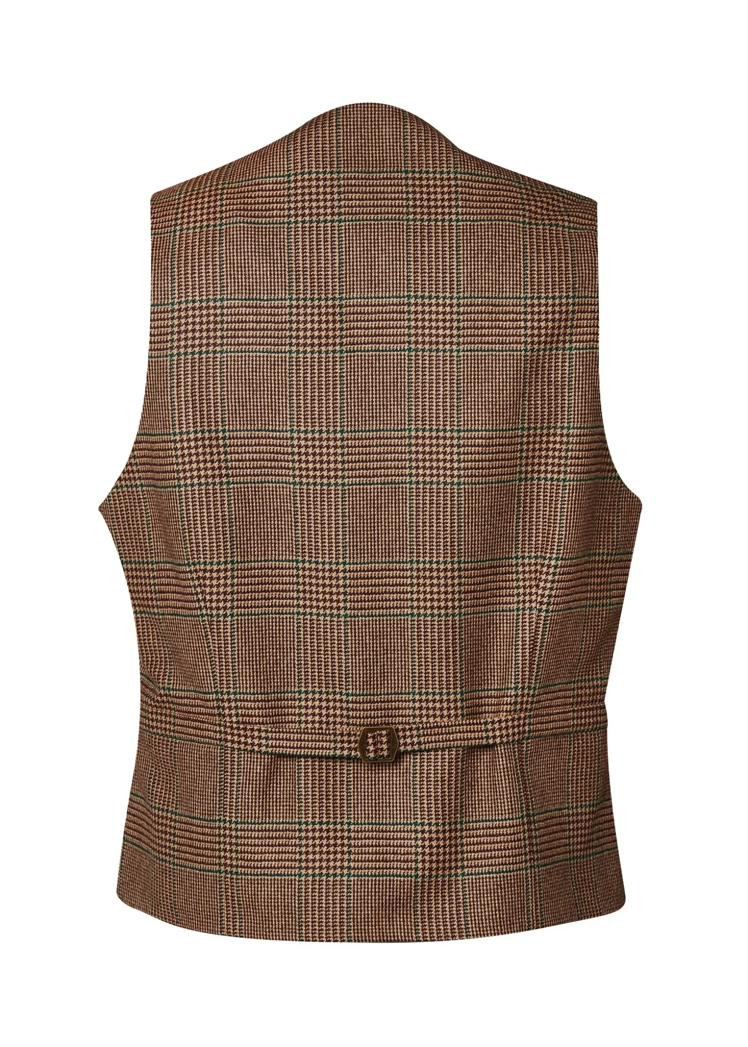 St James Waistcoat (Clarence Check Forest)