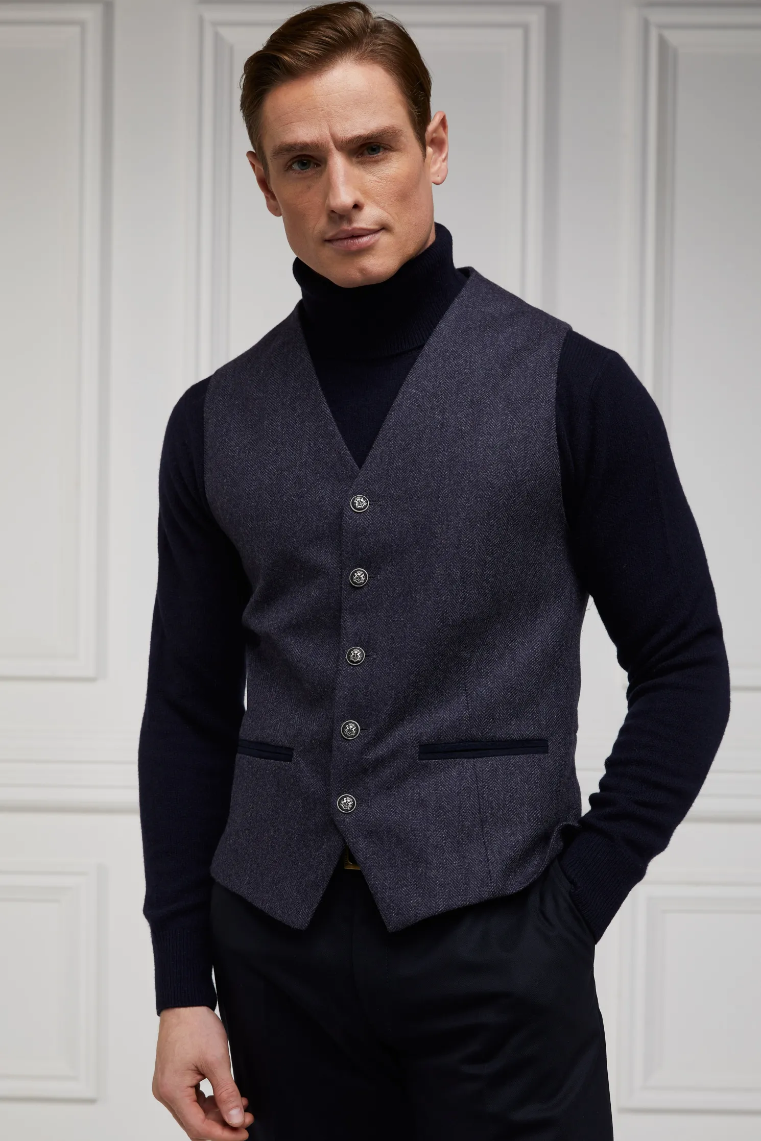 St James Waistcoat (Navy Duke)