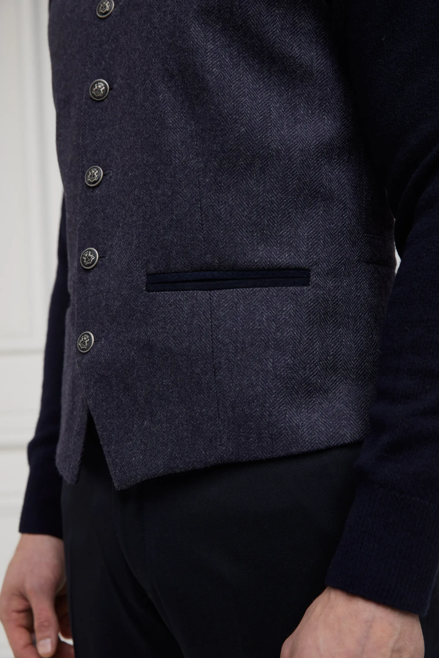 St James Waistcoat (Navy Duke)