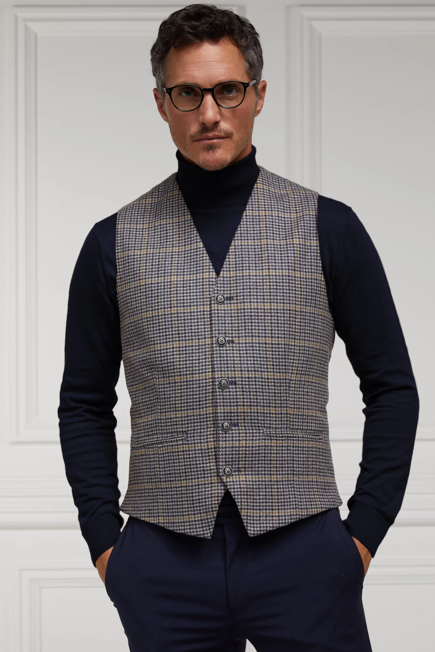 St James Waistcoat (Prince of Wales Navy)