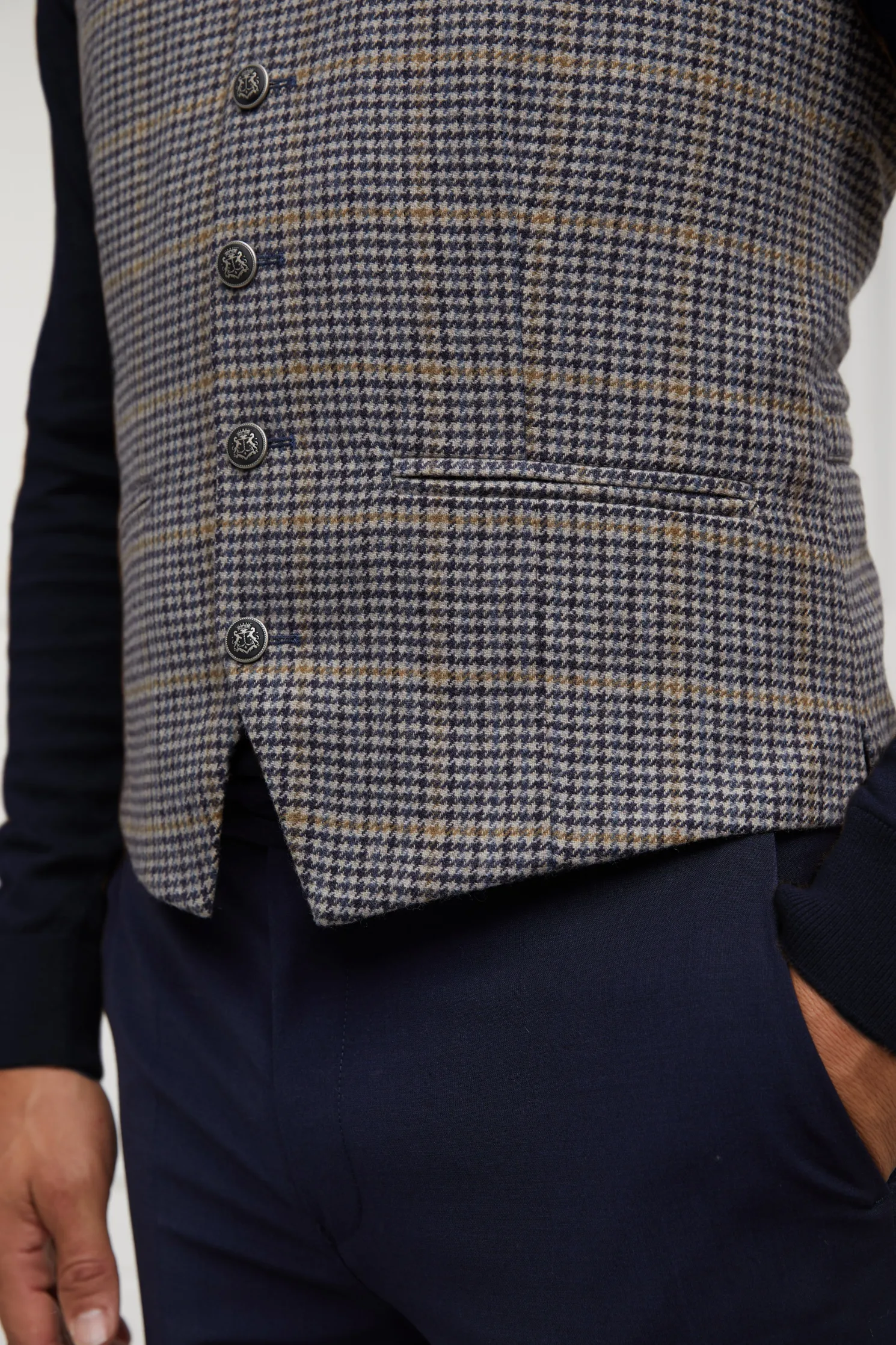 St James Waistcoat (Prince of Wales Navy)