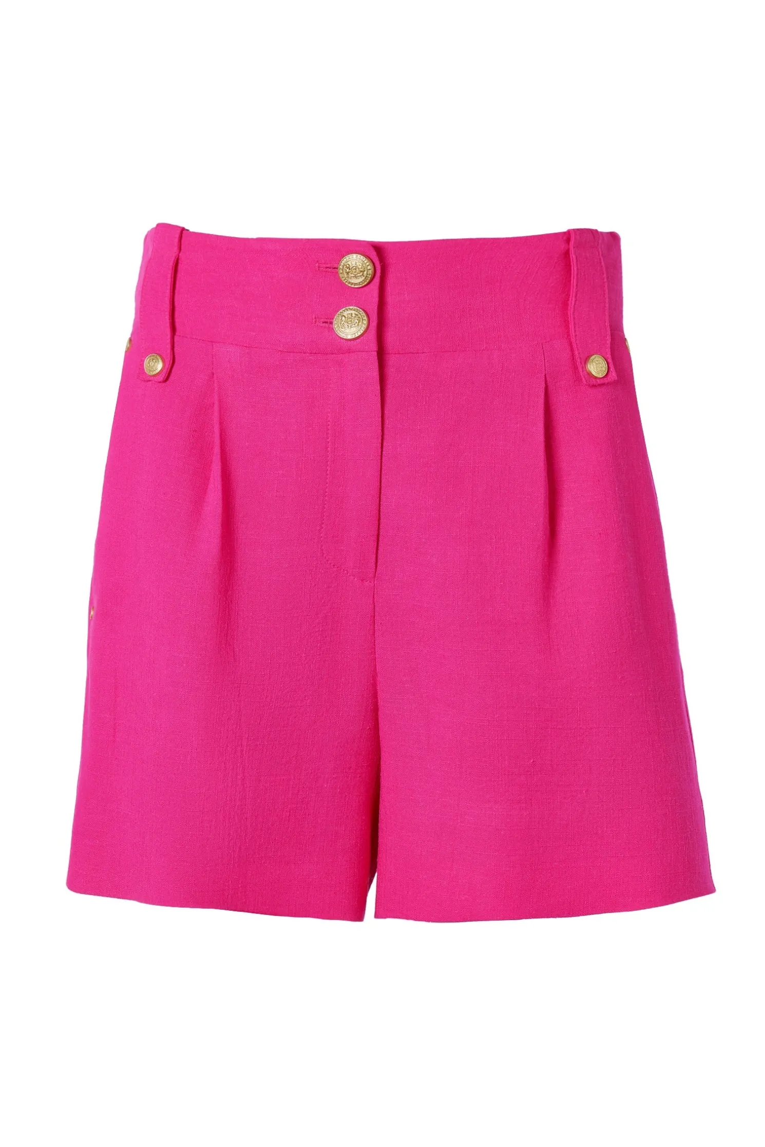 Tailored Short (Hot Pink Linen)