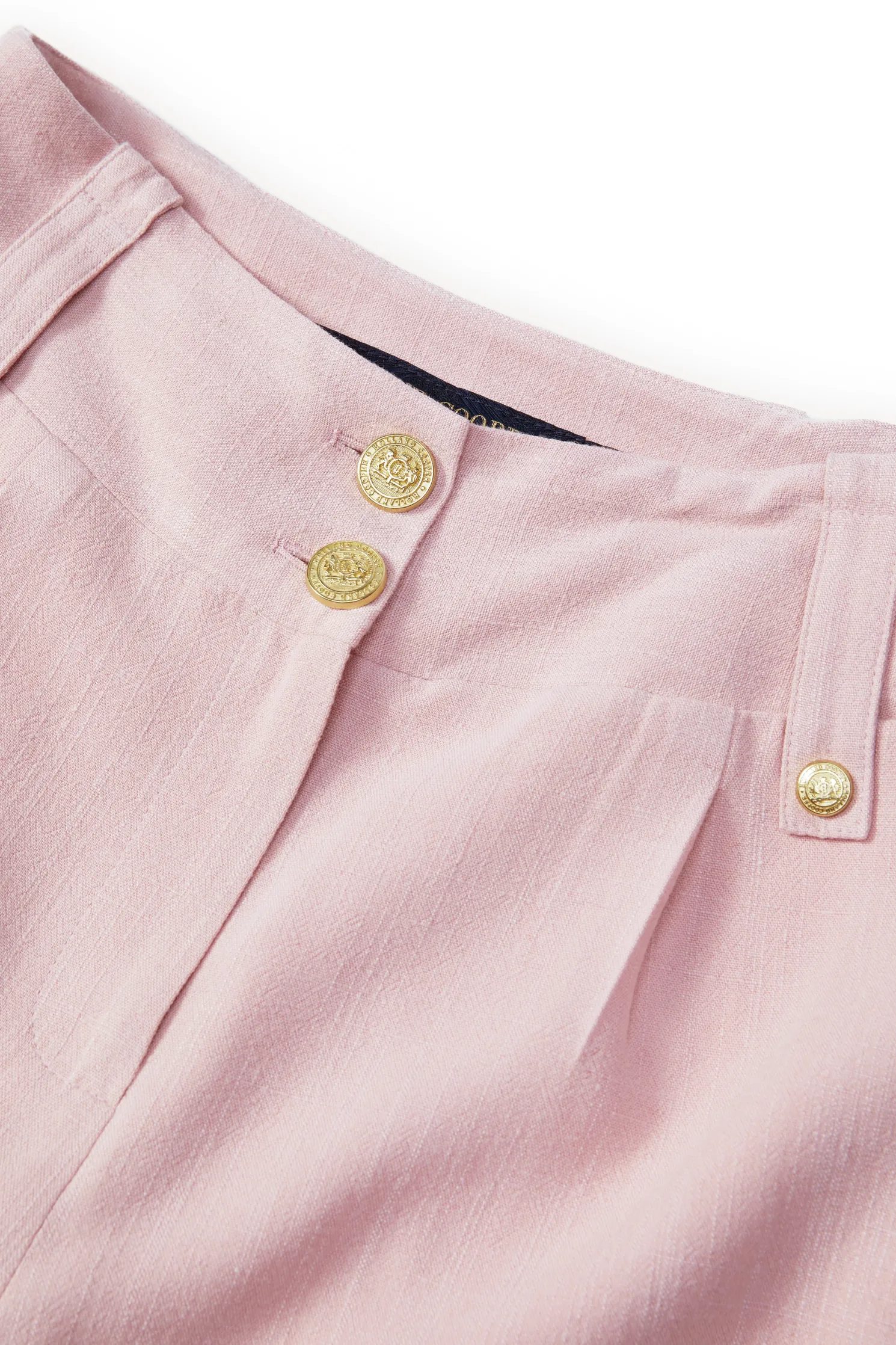 Tailored Short (Pink Linen)