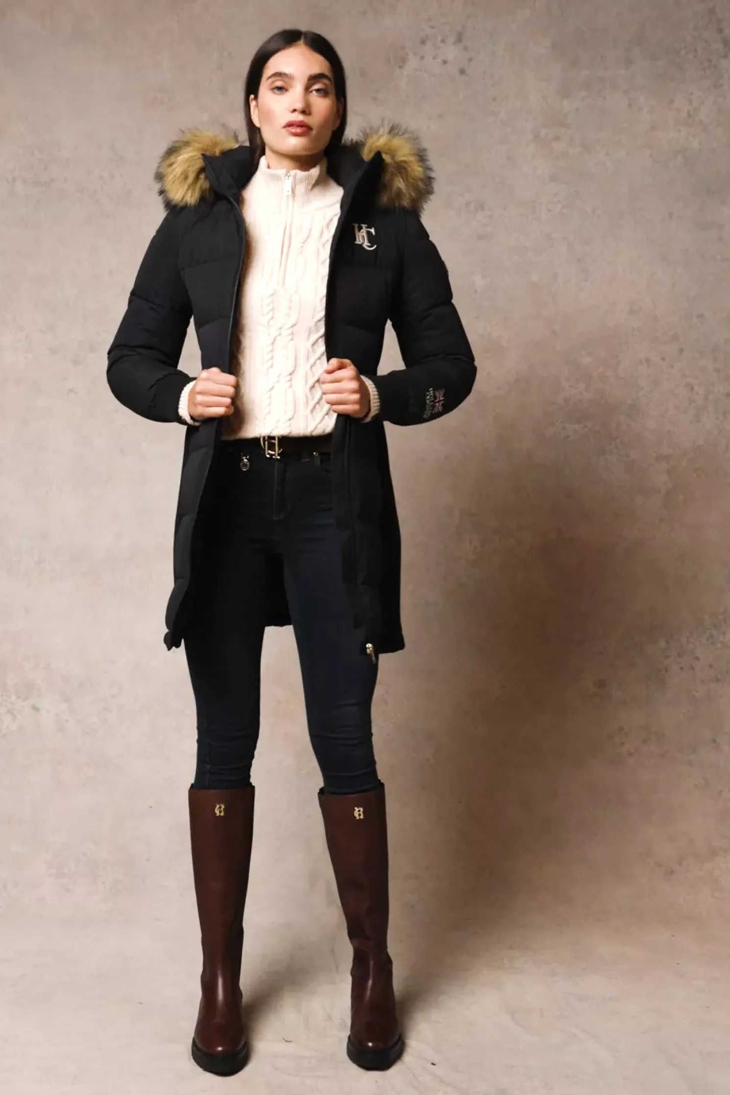 Team Padded Coat (Ink Navy)