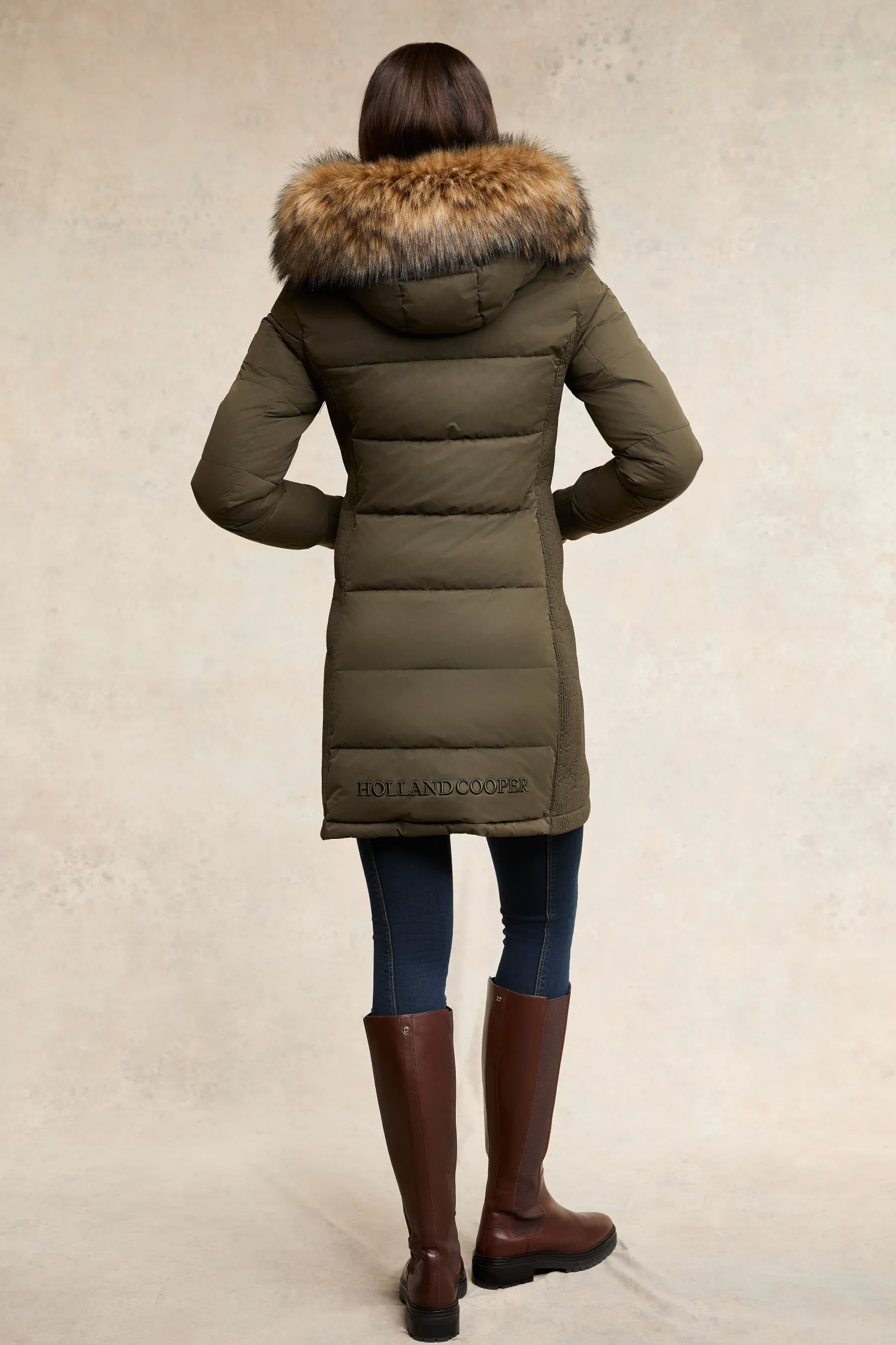 Team Padded Coat (Khaki)