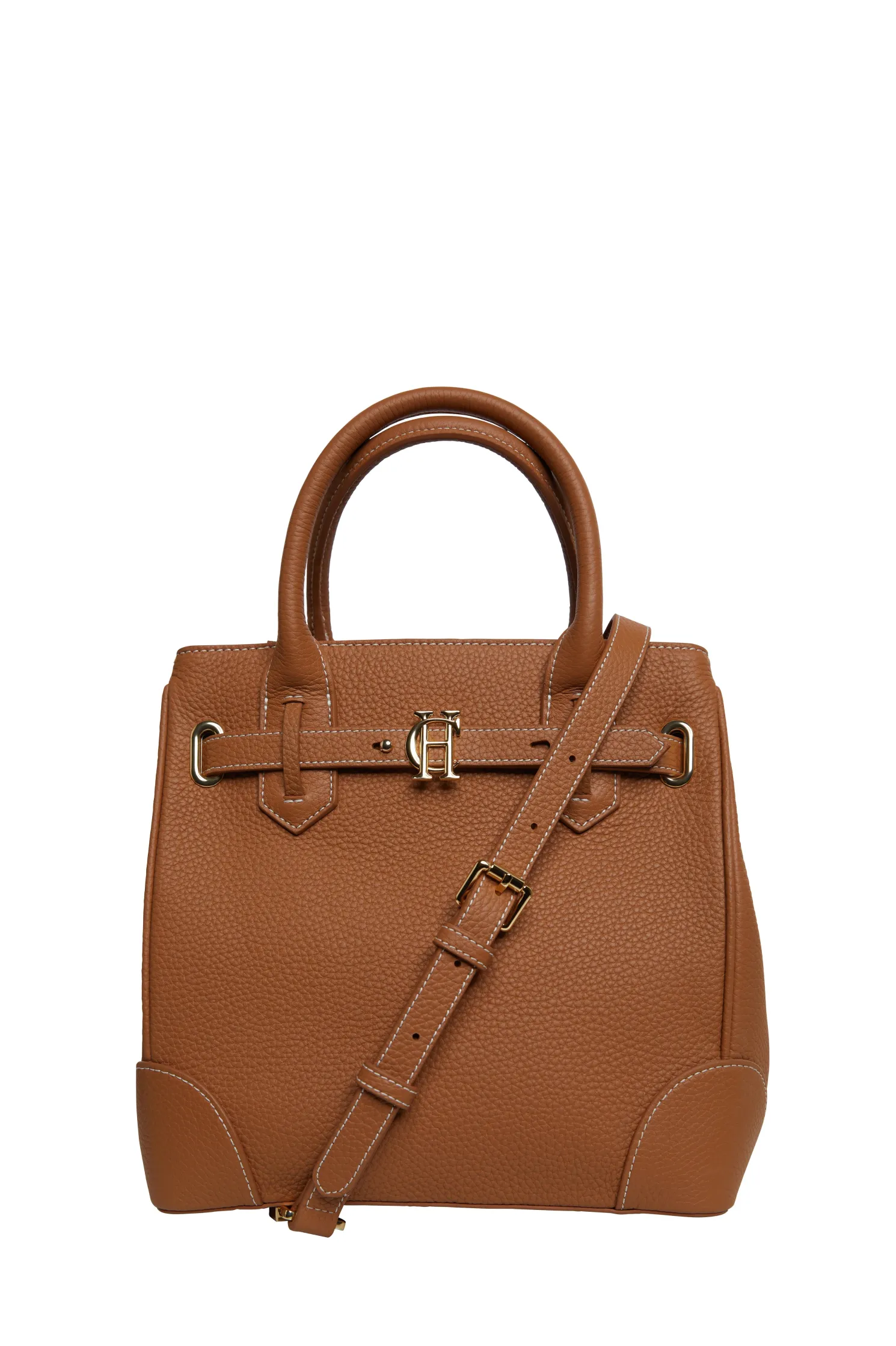 The Brompton Mini Tote (Tan Contrast)