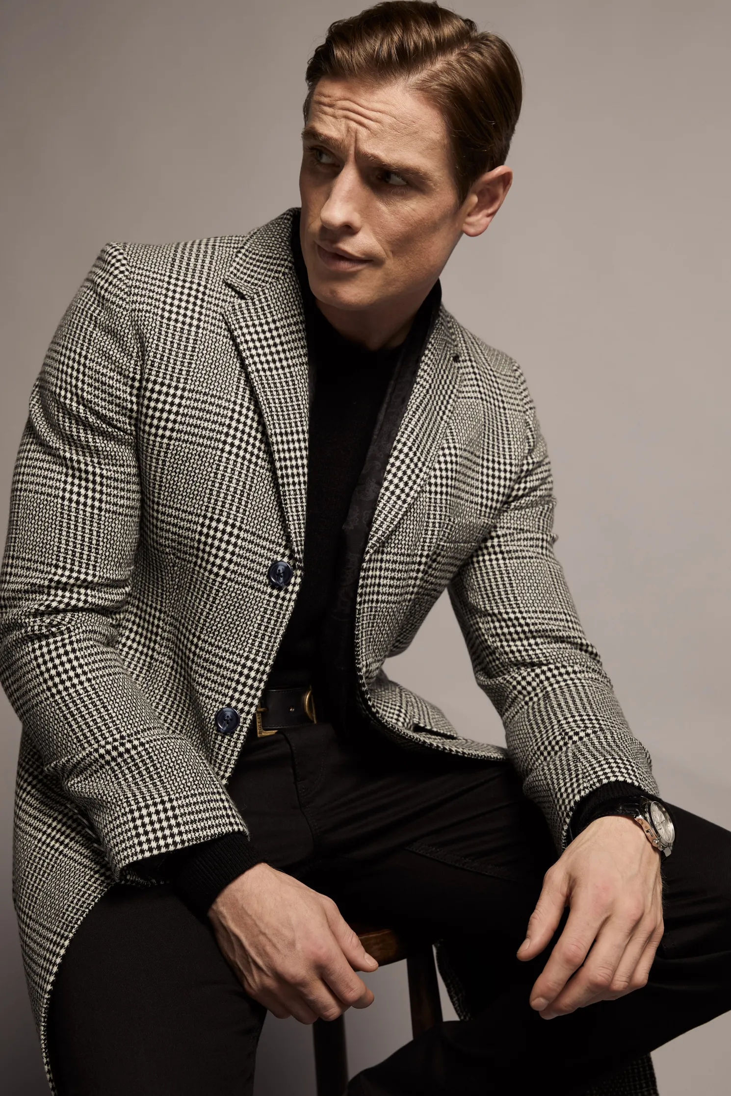 The Cheltenham Coat (Prince of Wales Mono)