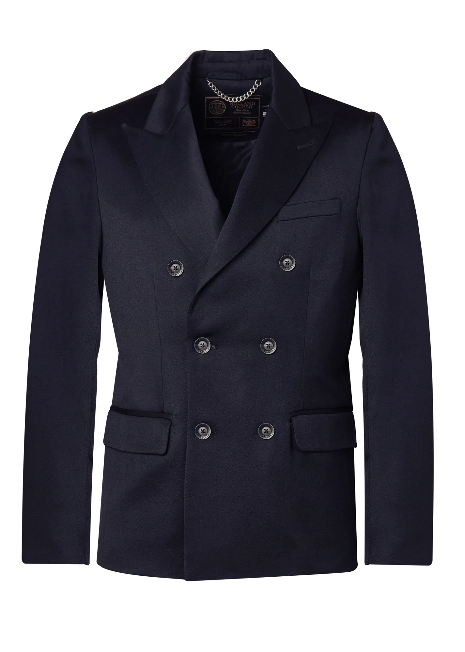 The Double Breasted Blazer (Navy Barathea)