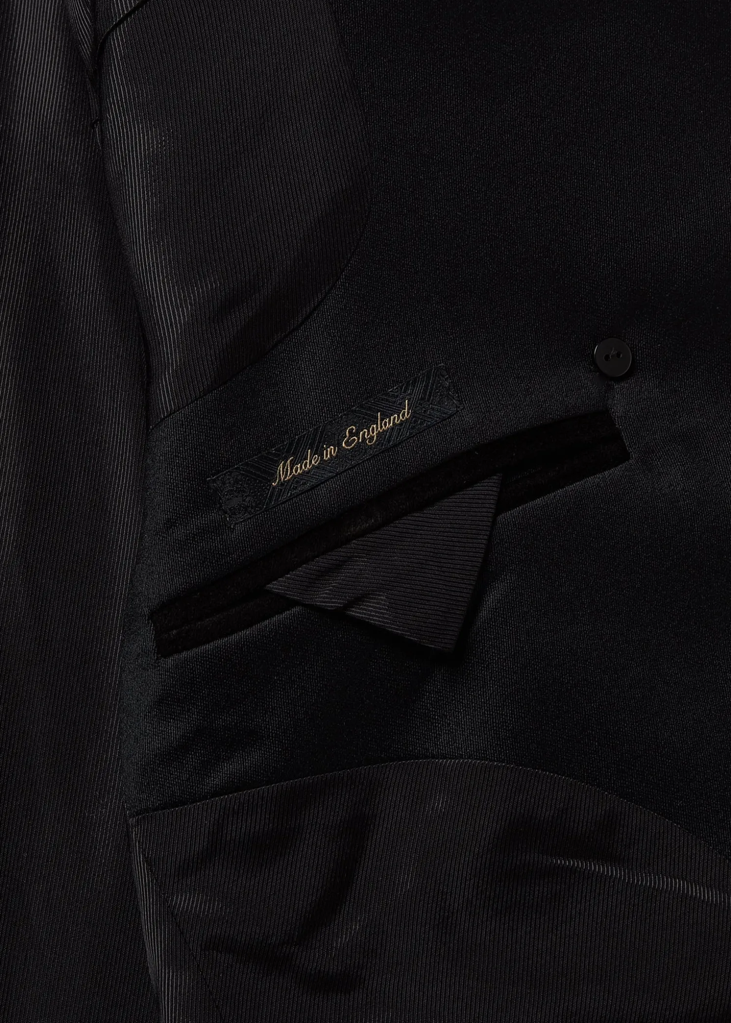 The Double Breasted Blazer (Black Barathea)