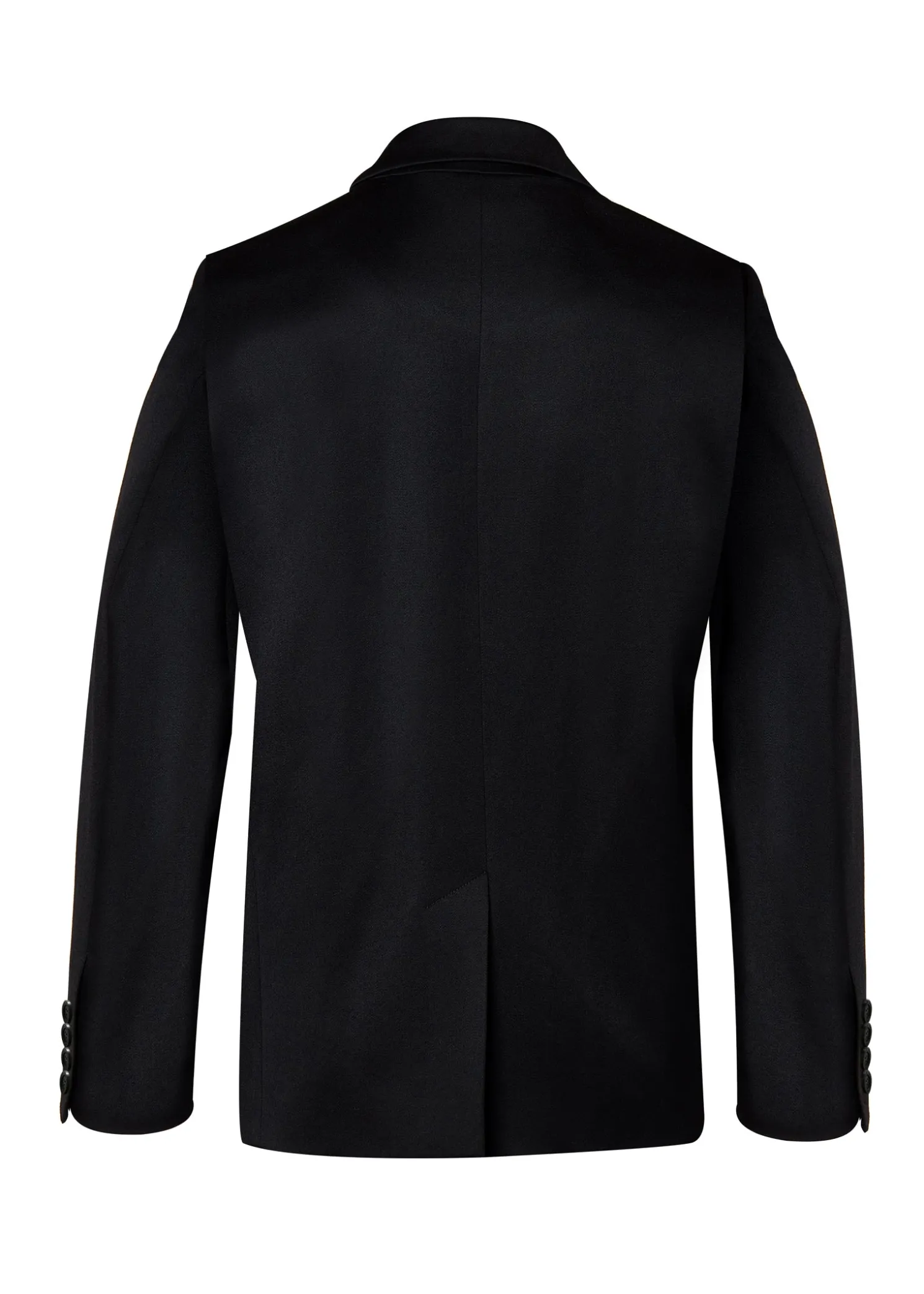 The Double Breasted Blazer (Black Barathea)