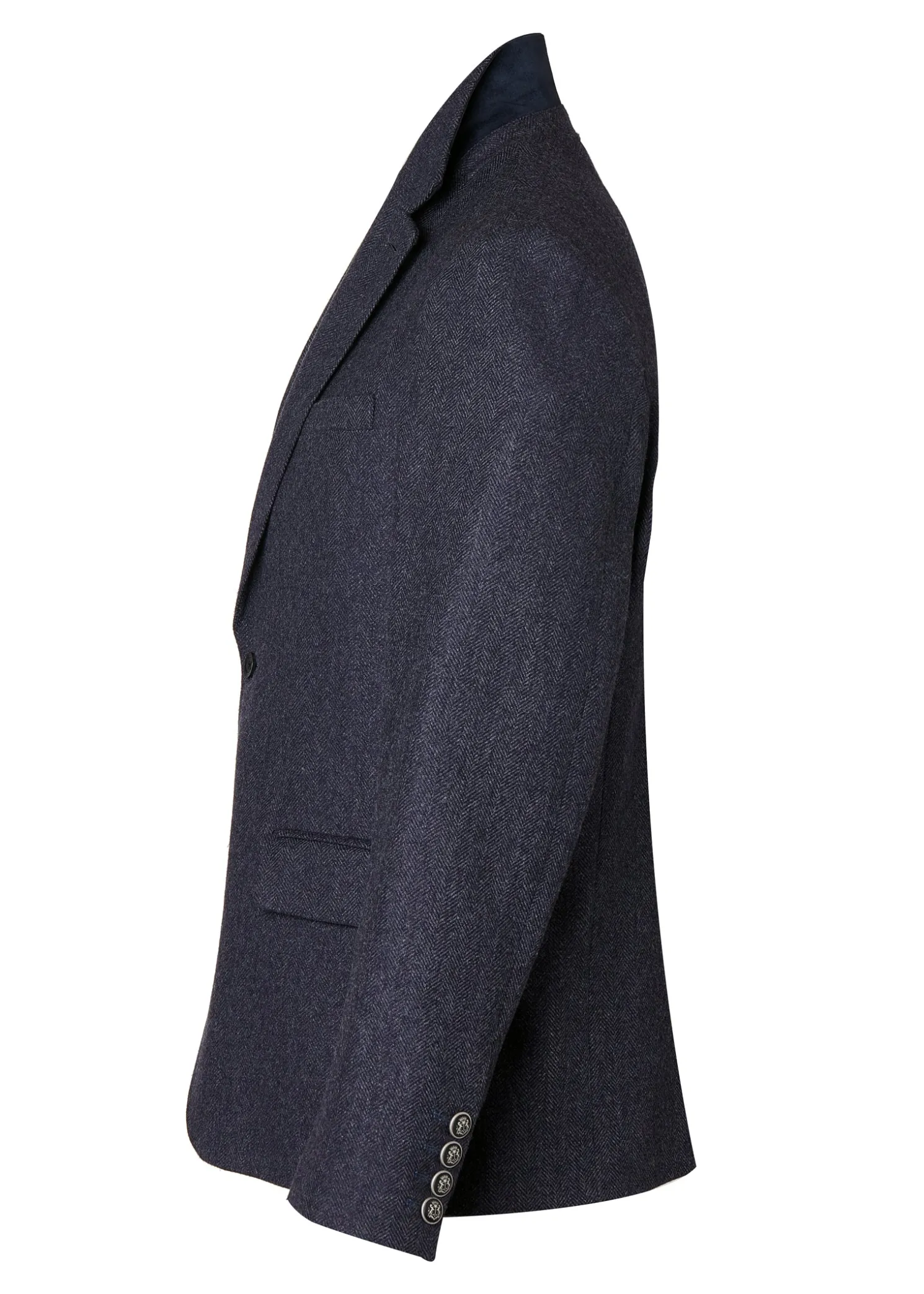 The Single Breasted Blazer (Navy Duke)