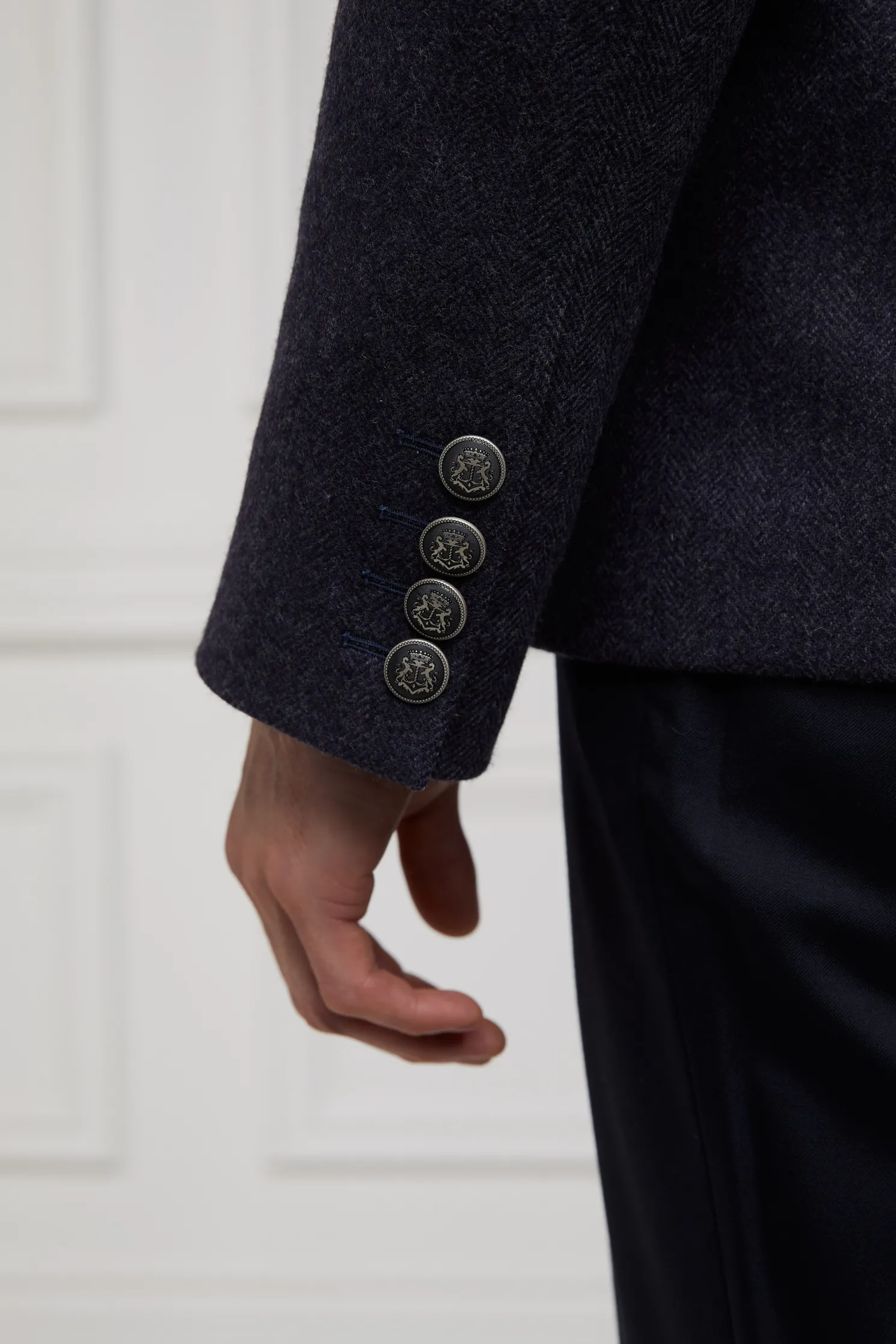 The Single Breasted Blazer (Navy Duke)