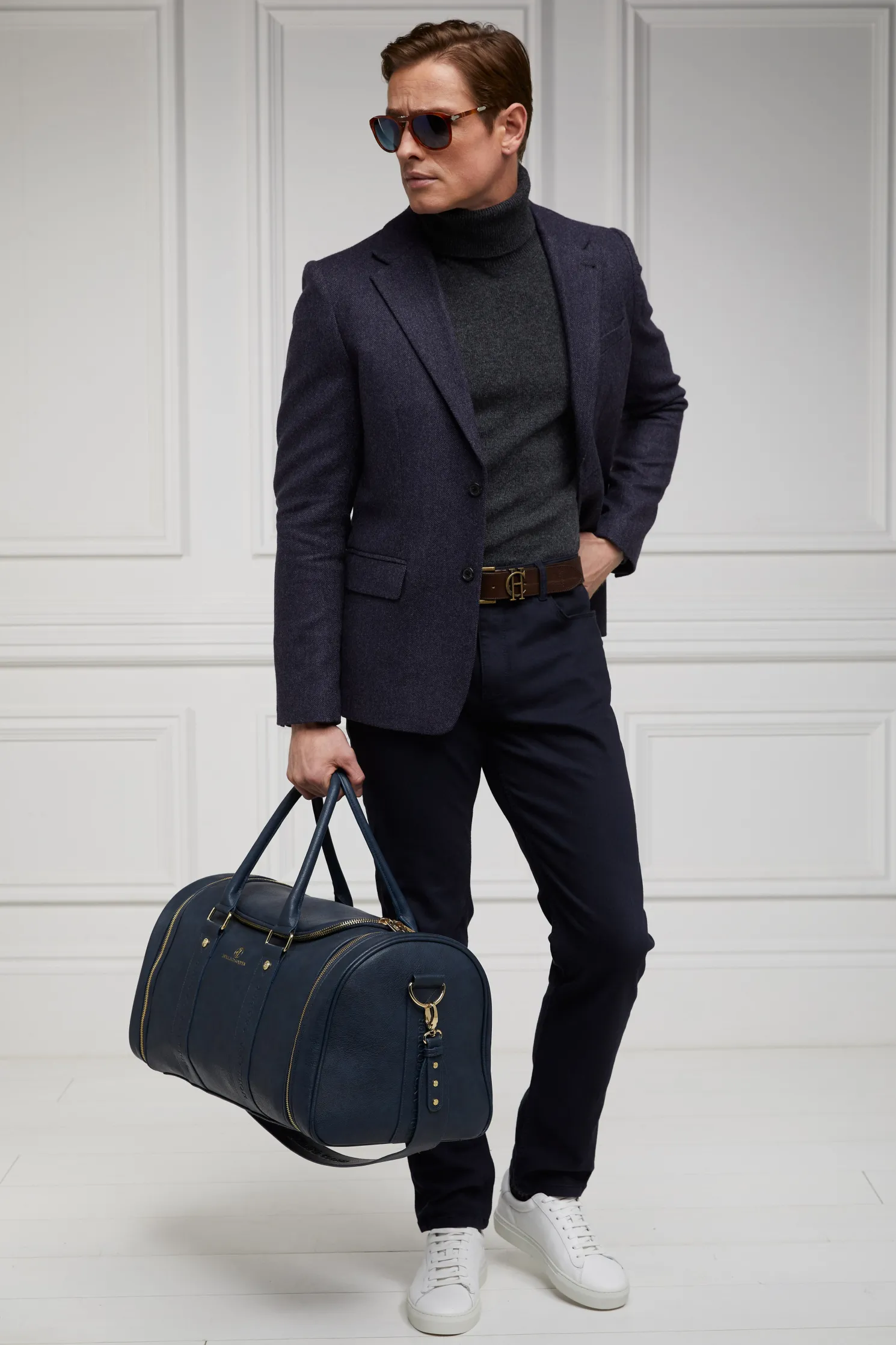 The Single Breasted Blazer (Navy Duke)