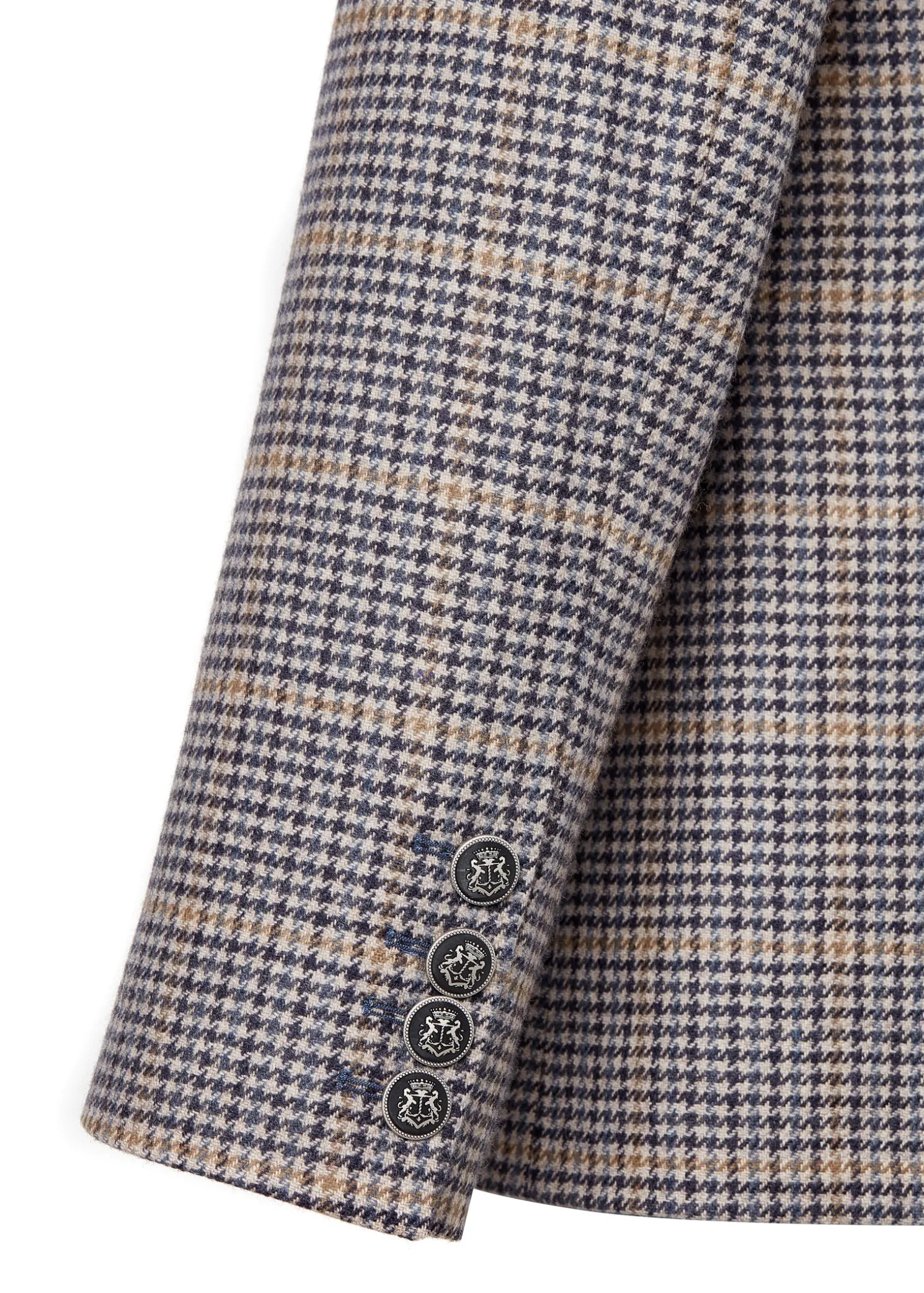 The Single Breasted Blazer (Prince of Wales Navy)