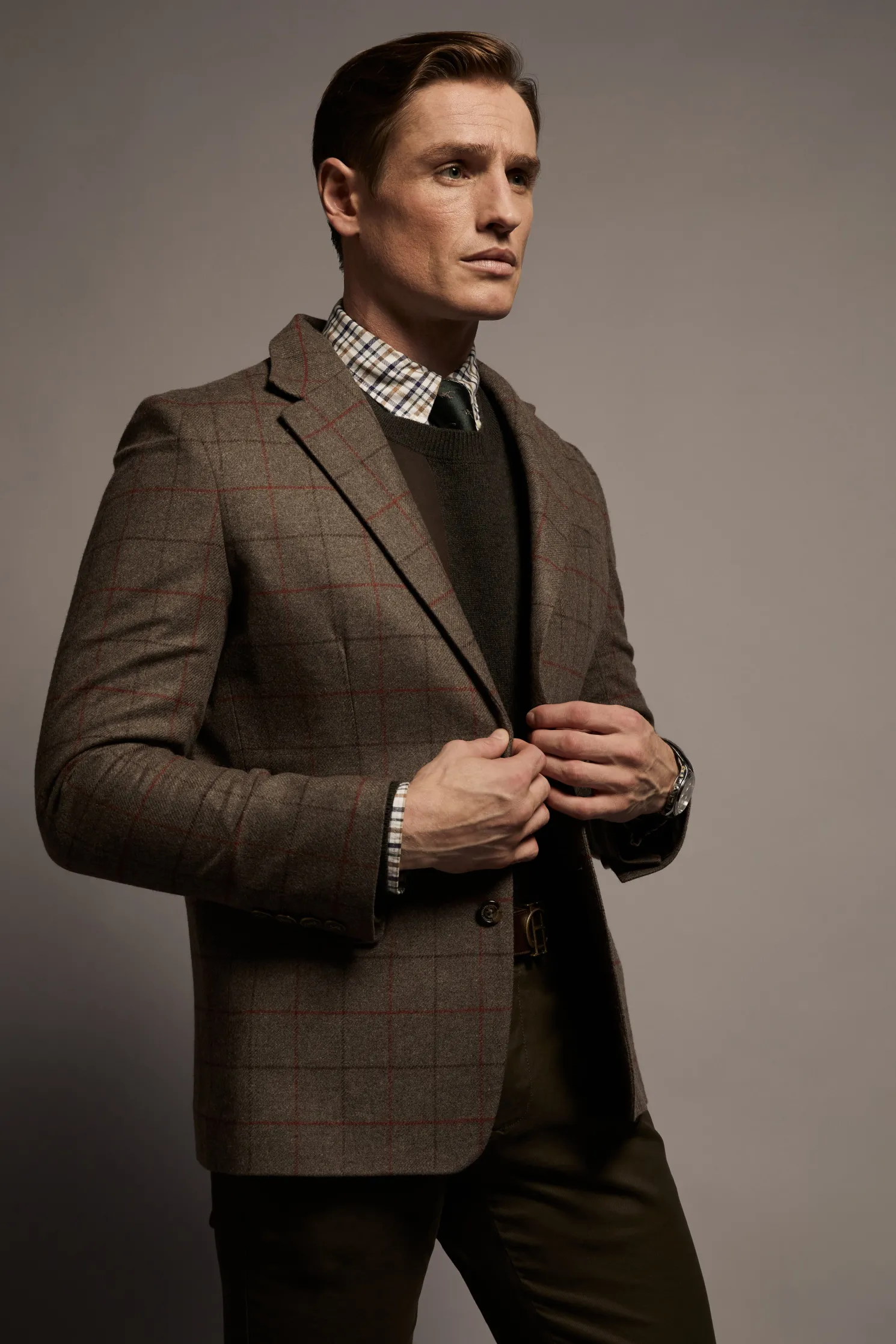 The Single Breasted Blazer (Hampton Check)