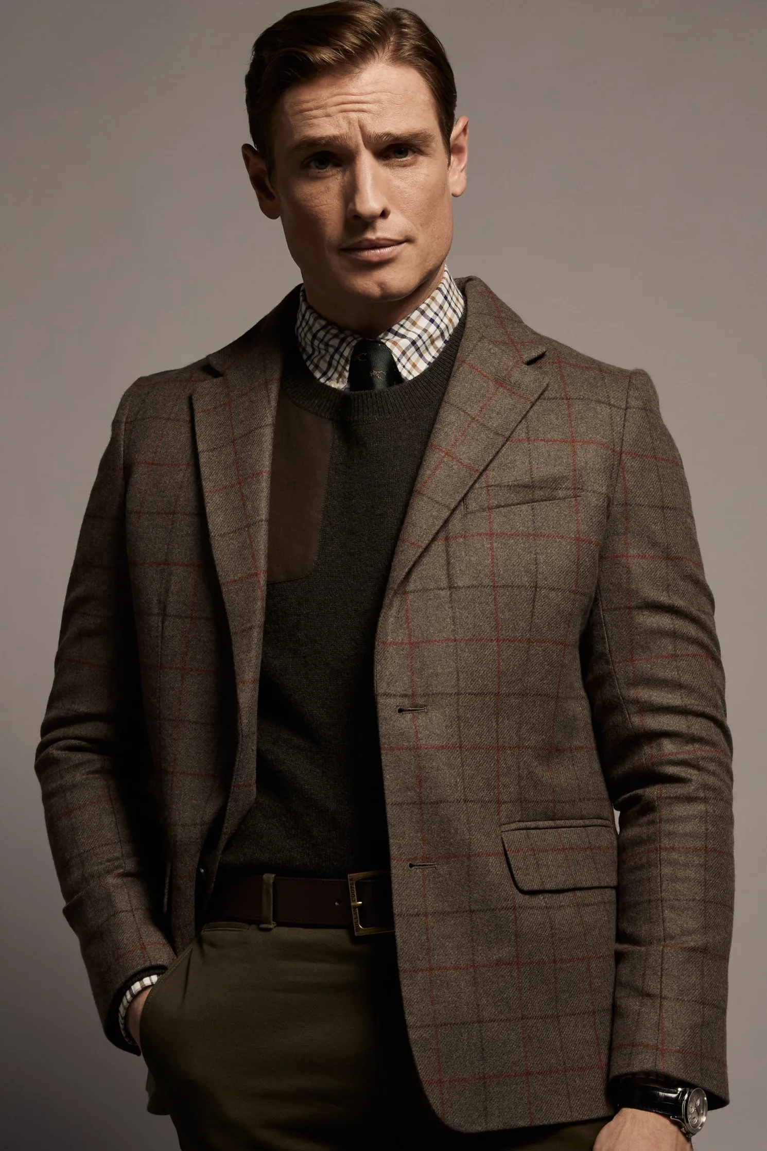 The Single Breasted Blazer (Hampton Check)