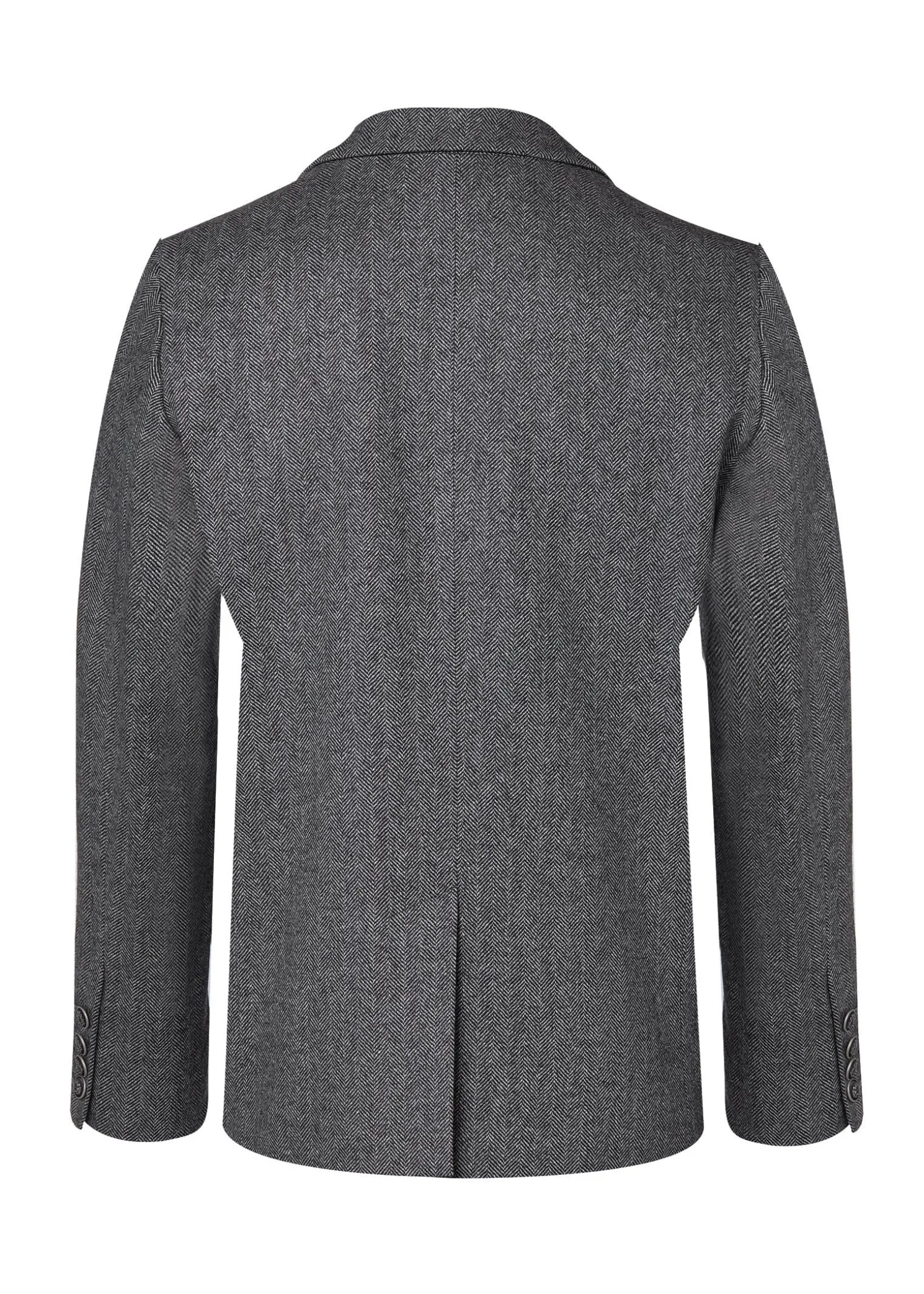 The Single Breasted Blazer (Mono Herringbone)