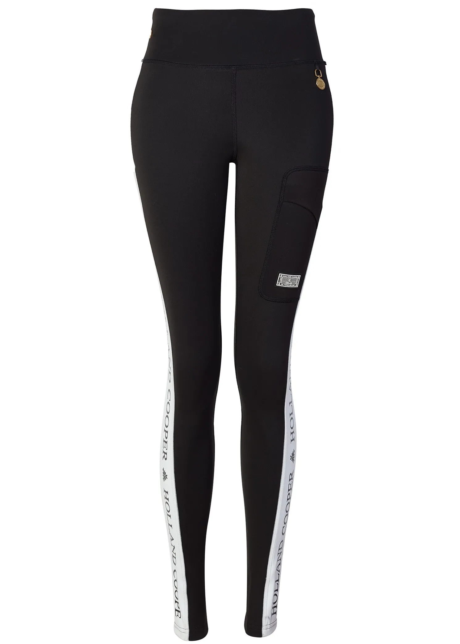 Thermal Panel Ski Leggings (Black)