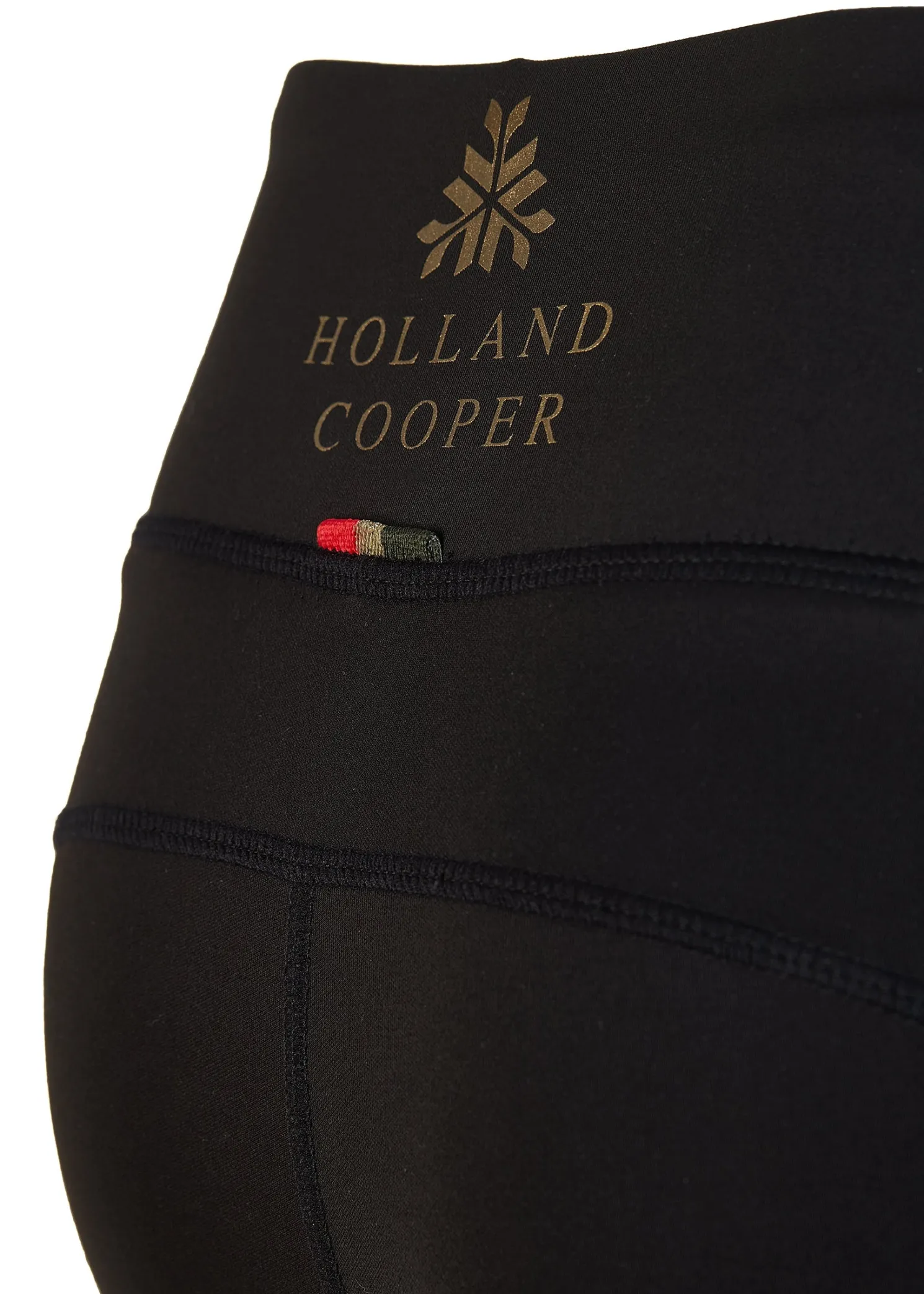 Thermal Panel Ski Leggings (Black)