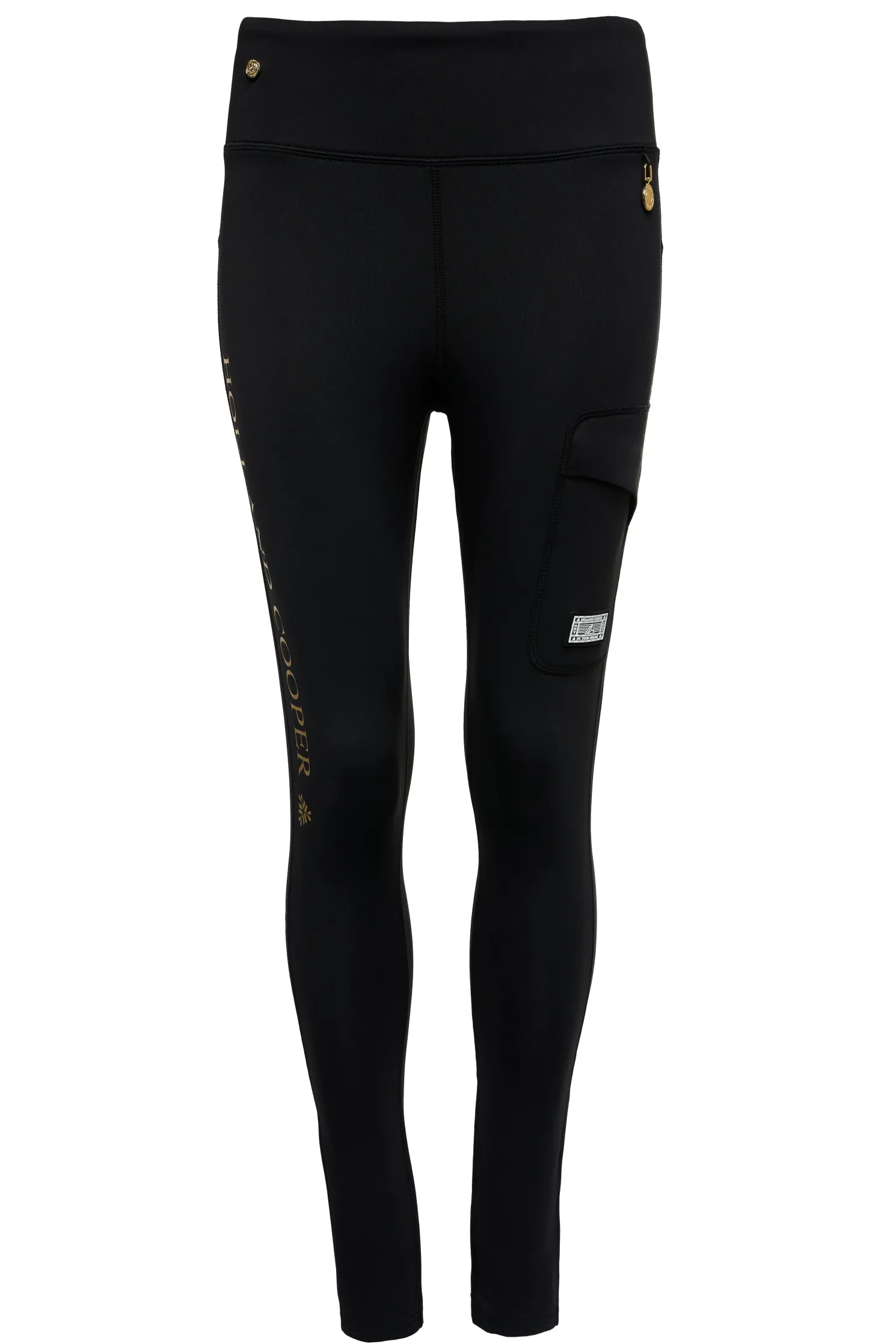 Thermal Ski Leggings (Black)