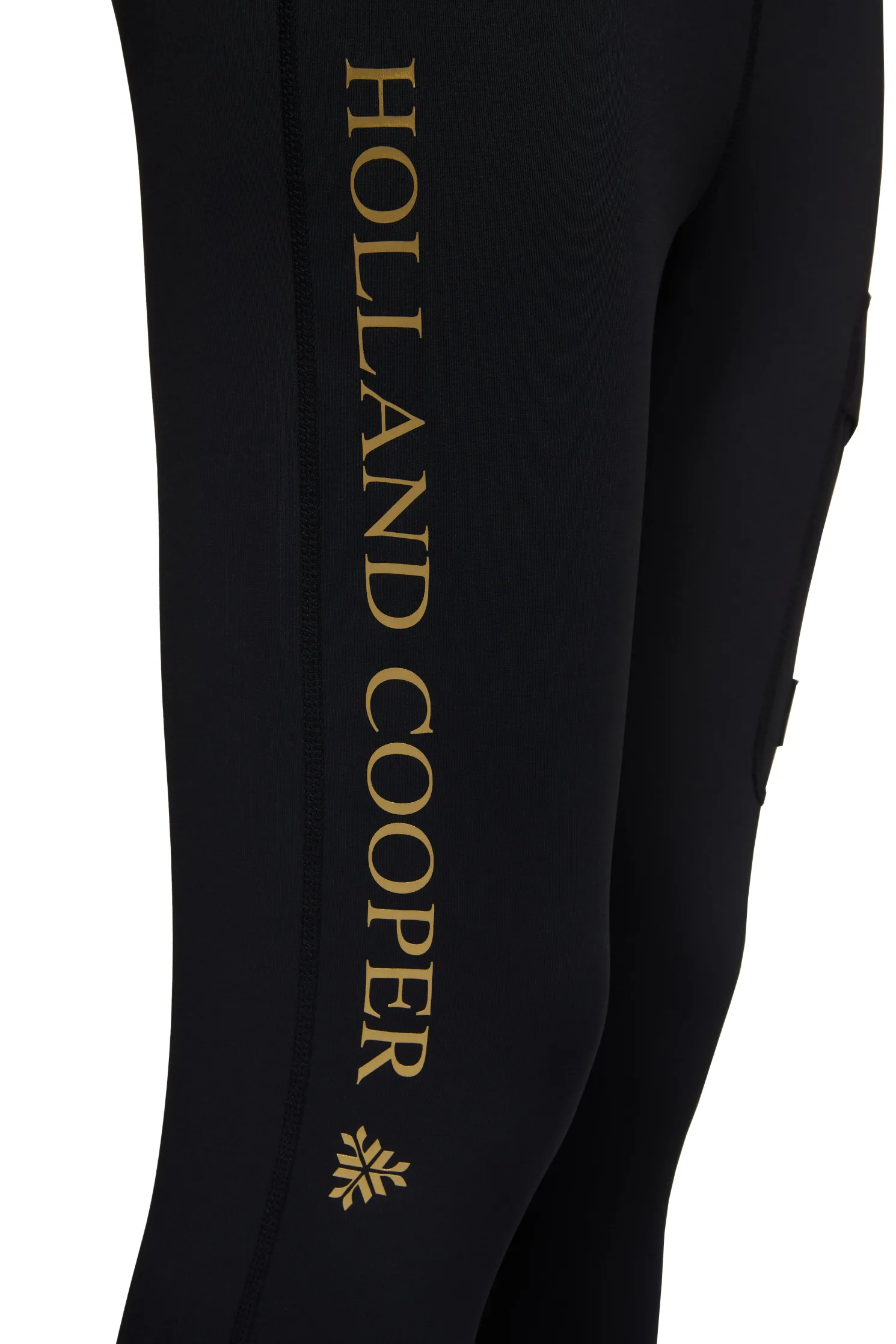 Thermal Ski Leggings (Black)