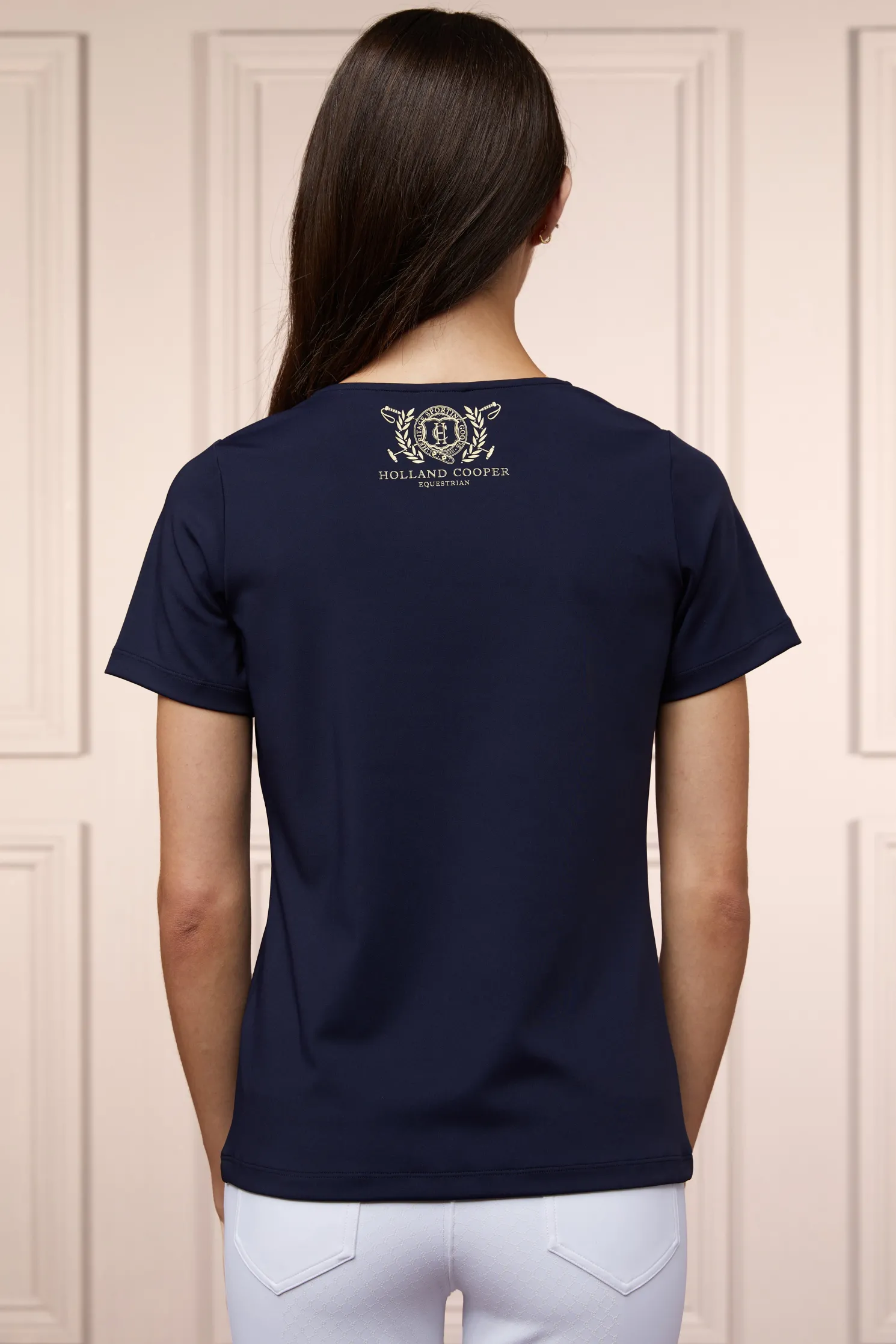 Training V-Neck Tee (Ink Navy)