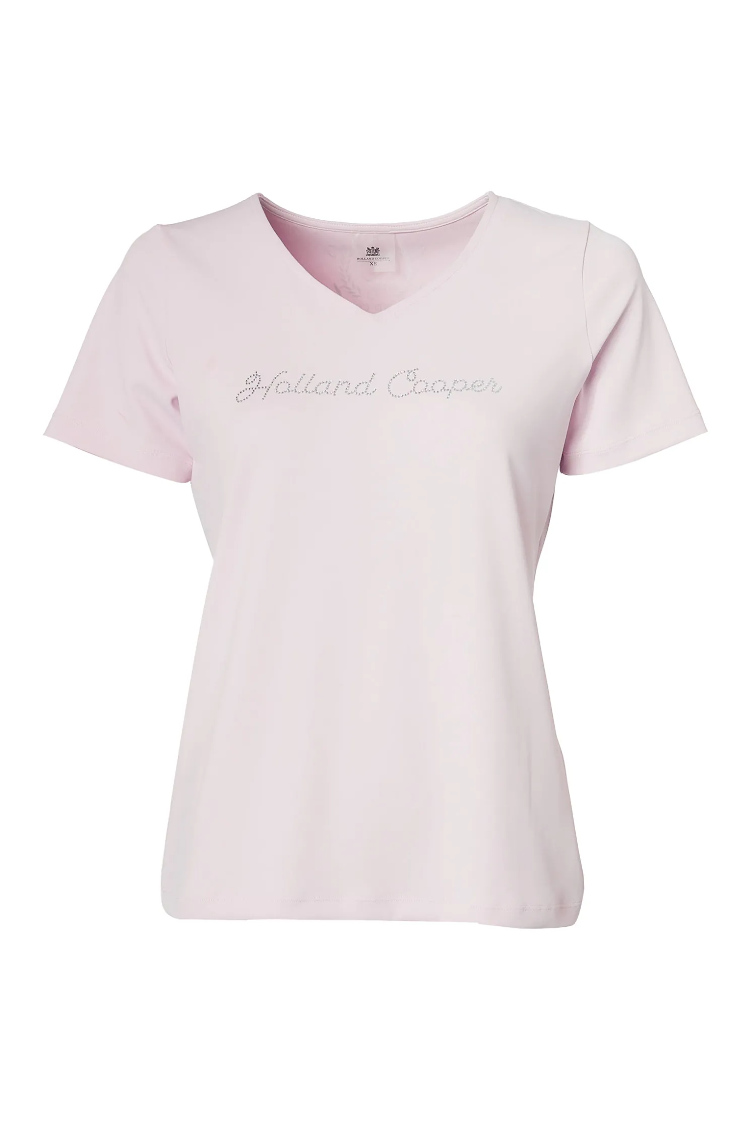 Training V-Neck Tee (Blush)