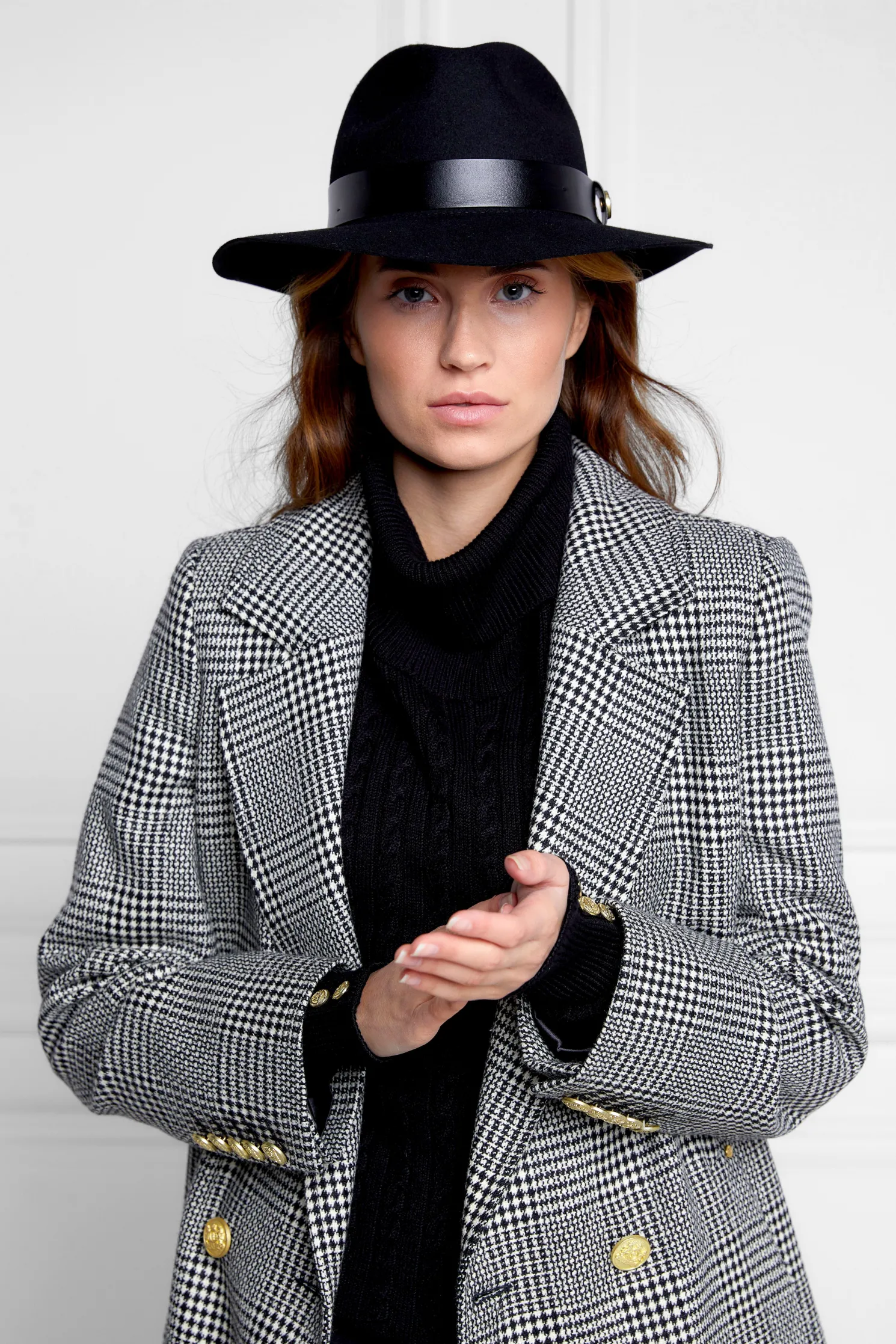 Trilby Hat (Black)