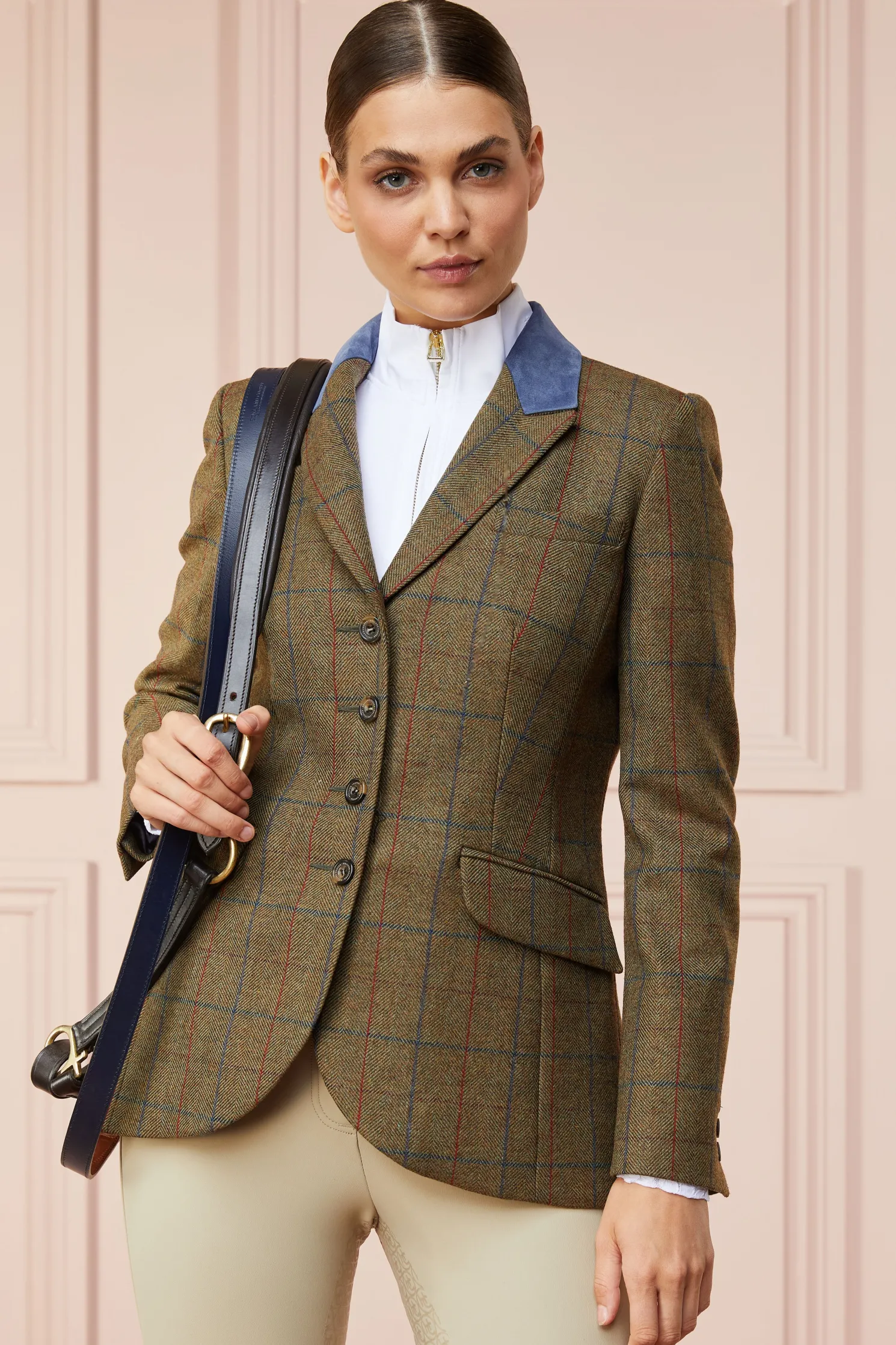 Tweed Riding Jacket (Glen Green)
