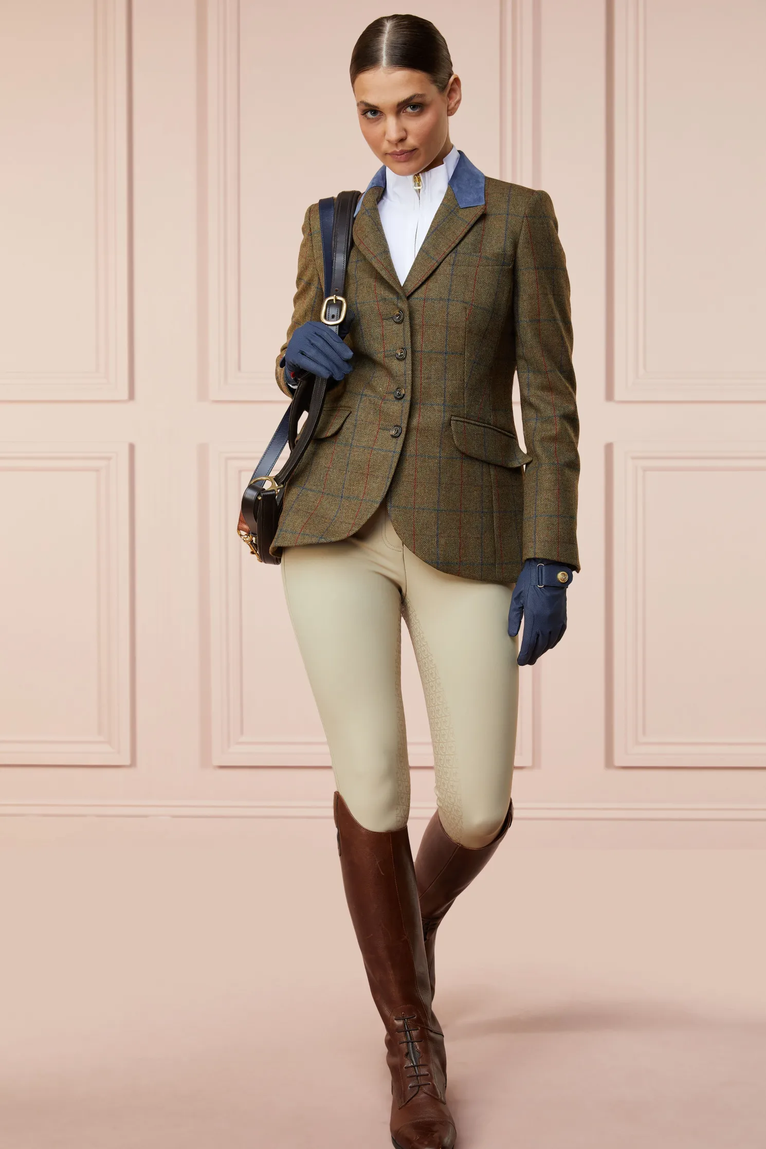 Tweed Riding Jacket (Glen Green)