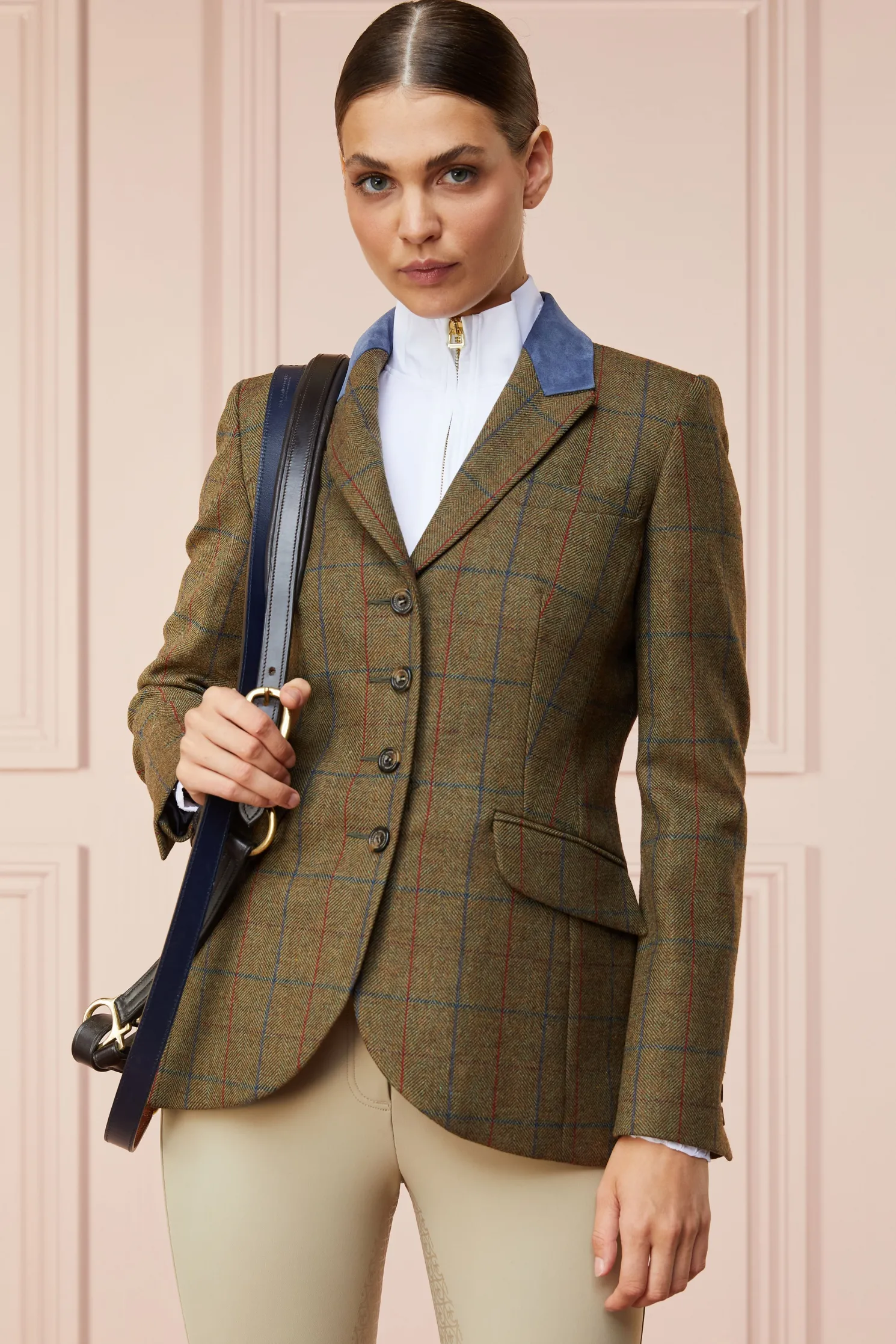 Tweed Riding Jacket (Glen Green)
