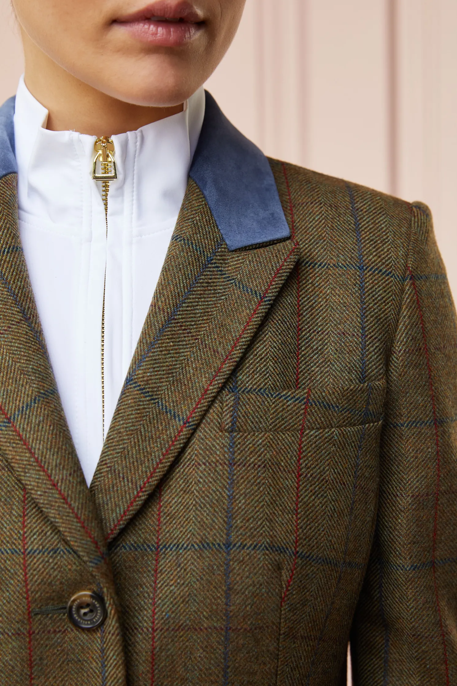 Tweed Riding Jacket (Glen Green)