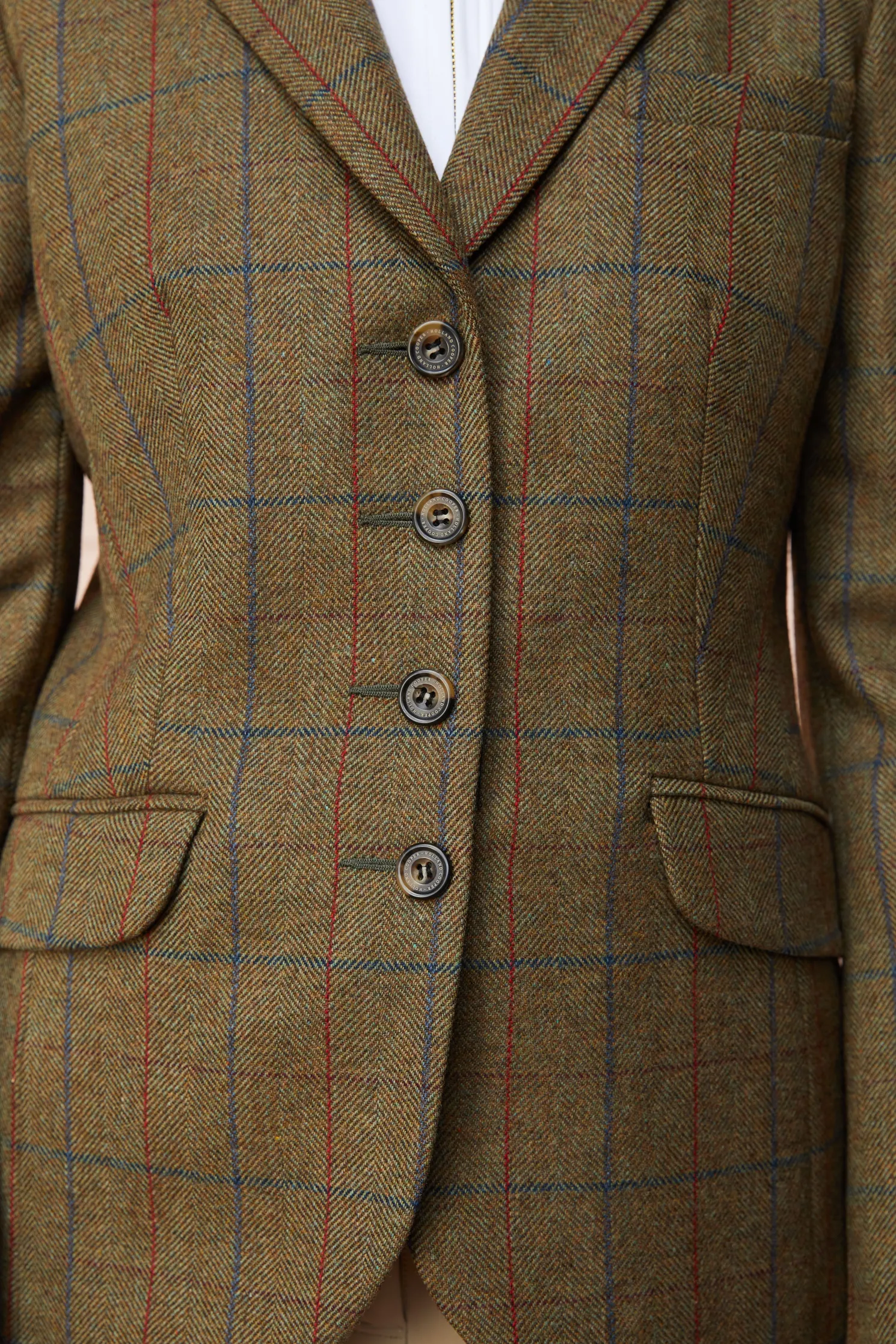 Tweed Riding Jacket (Glen Green)