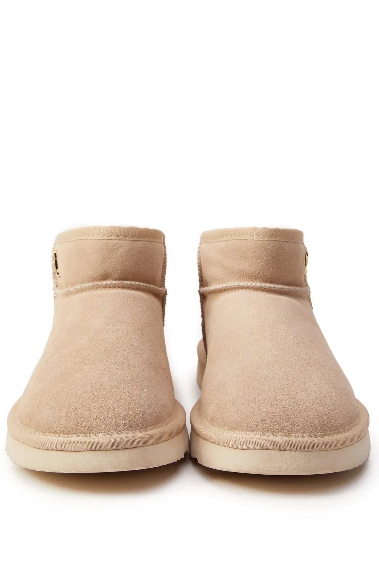 Ultra Mini Shearling Boot (Oyster)