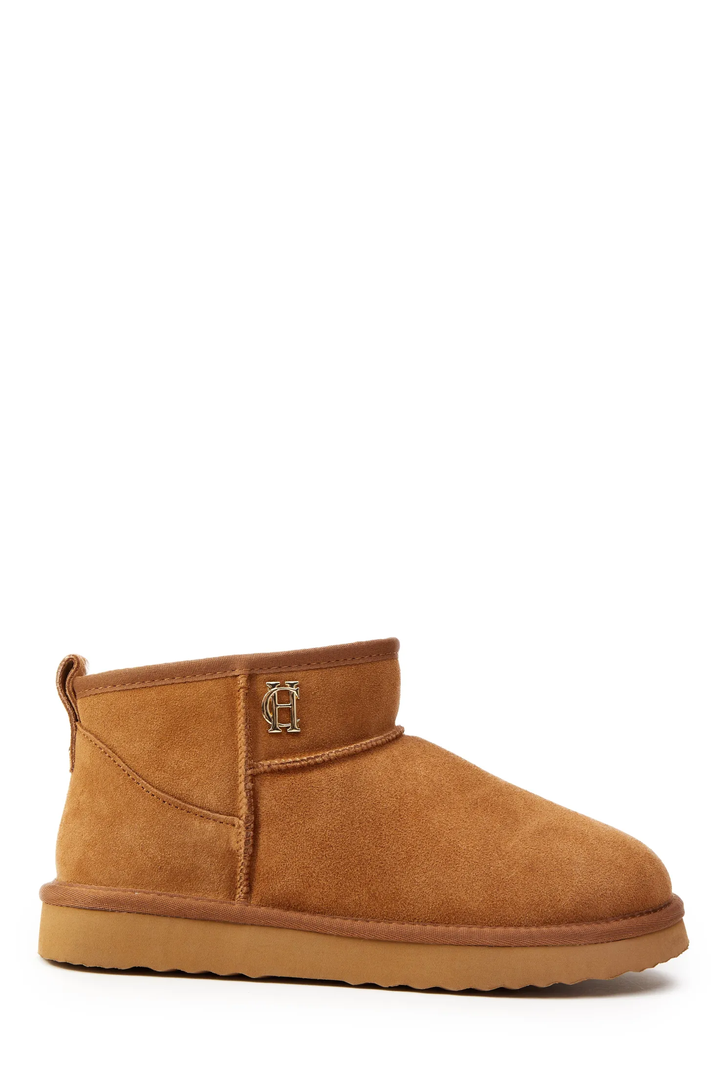 Ultra Mini Shearling Boot (Tan)