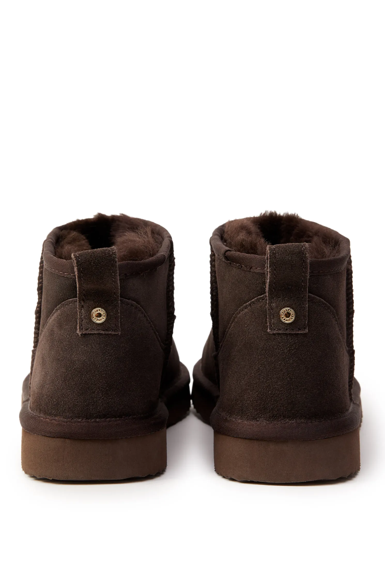 Ultra Mini Shearling Boot (Chocolate)