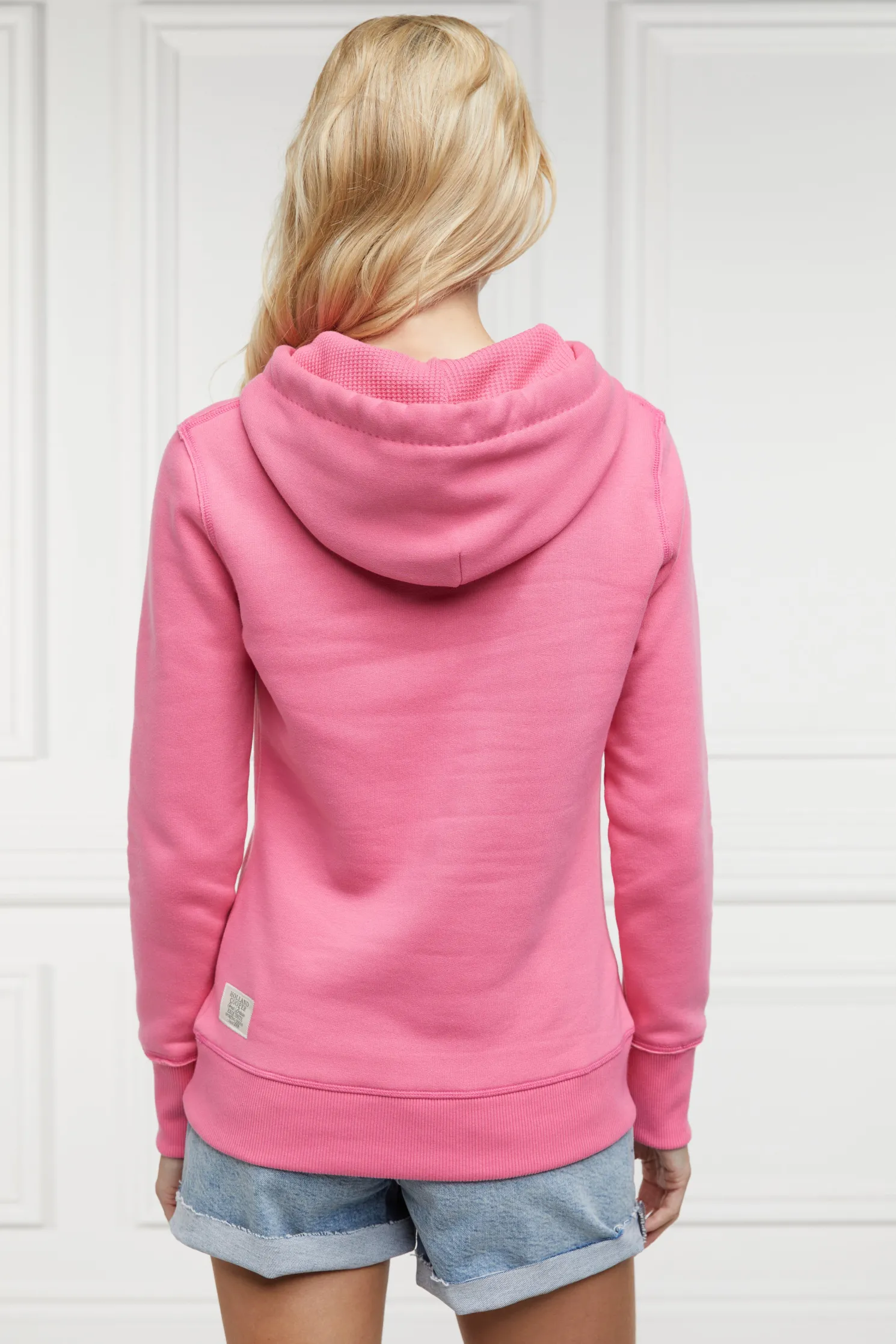 Varsity Hoodie (Peony Pink)
