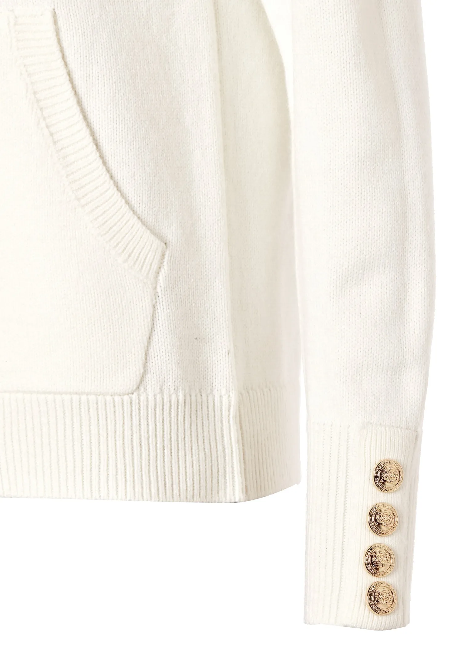 Verbier Knitted Hoodie (Natural)