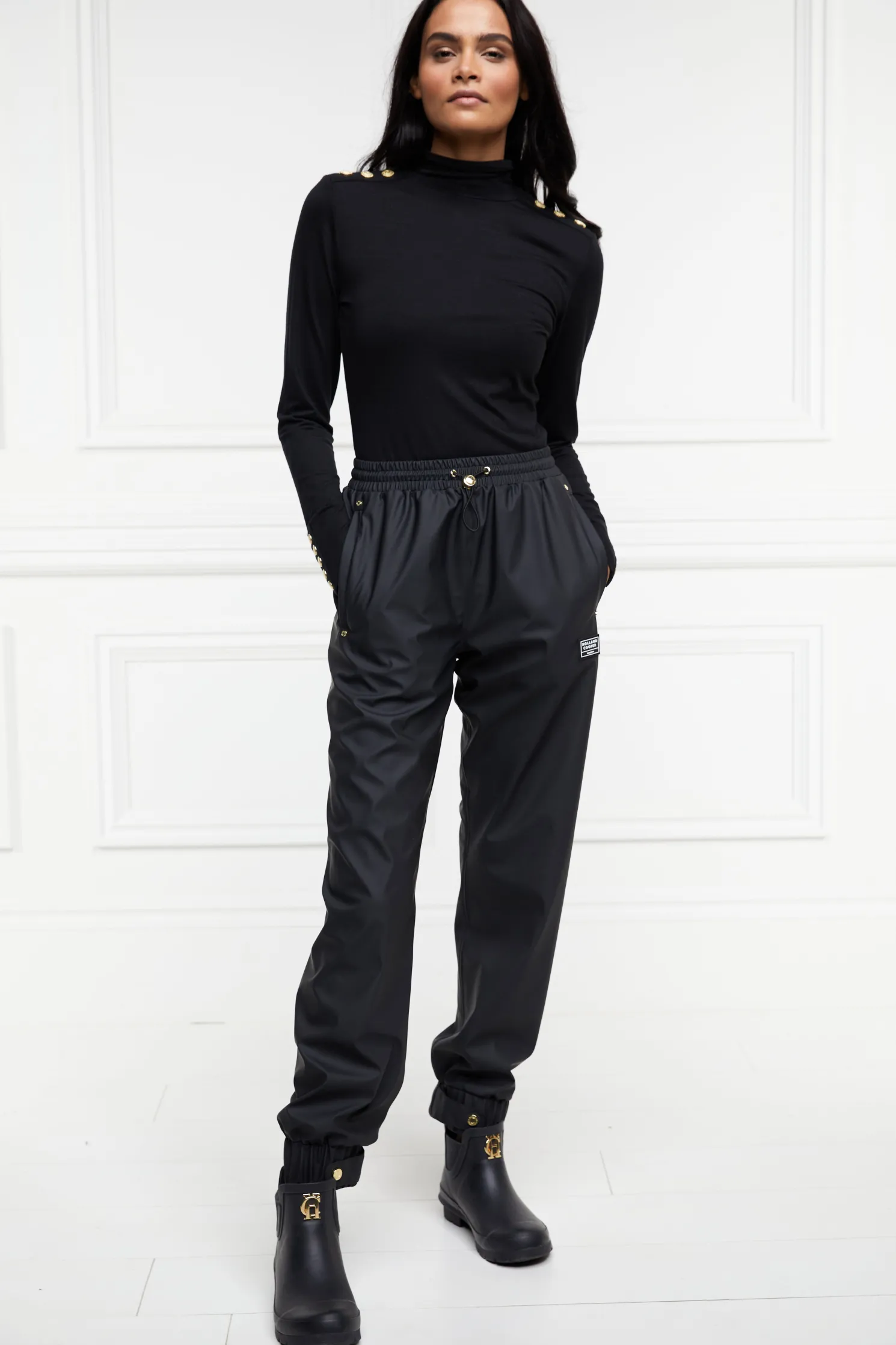Waterproof Rain Trouser (Black)