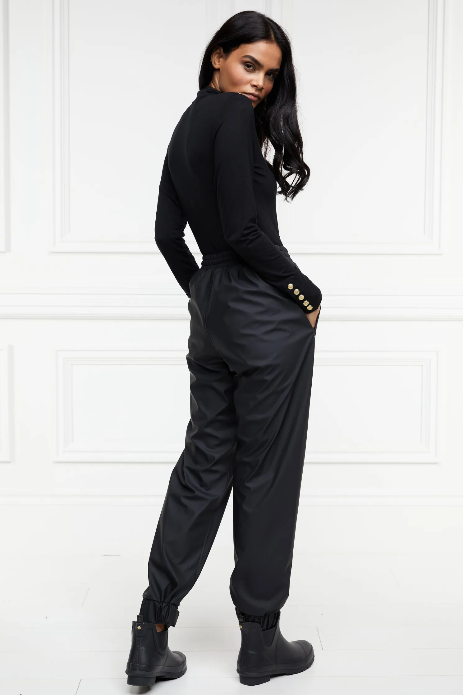 Waterproof Rain Trouser (Black)