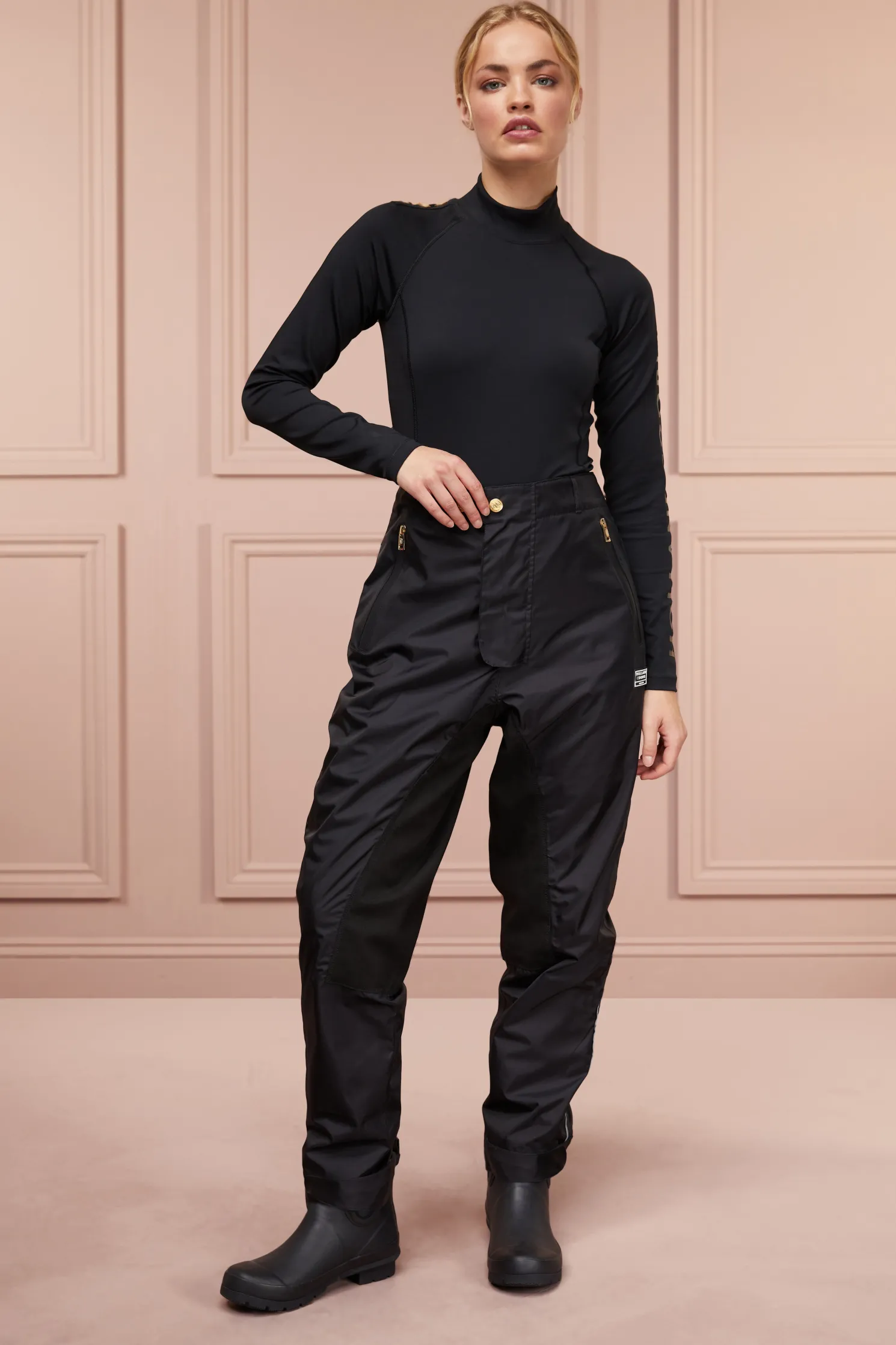 Waterproof Riding Trousers (Black)