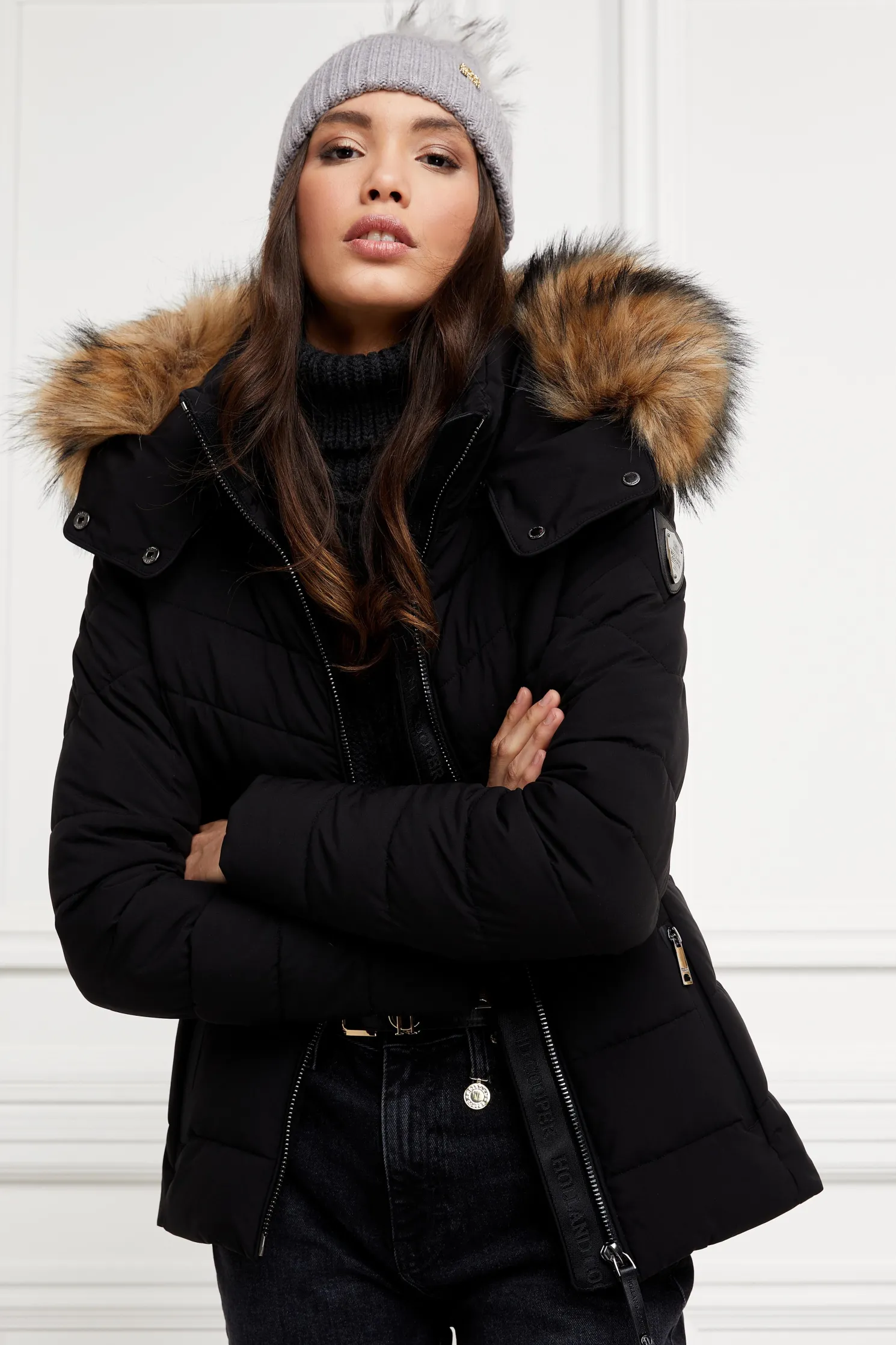 Whistler Puffer Jacket (Black Natural)